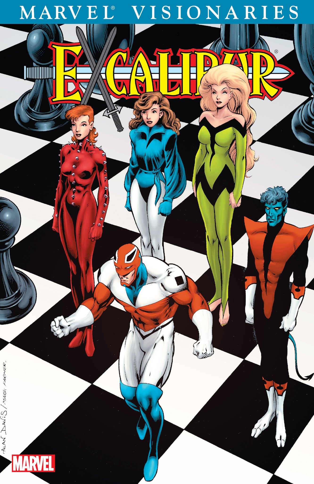 Read online Excalibur Visionaries: Alan Davis comic -  Issue # TPB 1 (Part 1) - 1