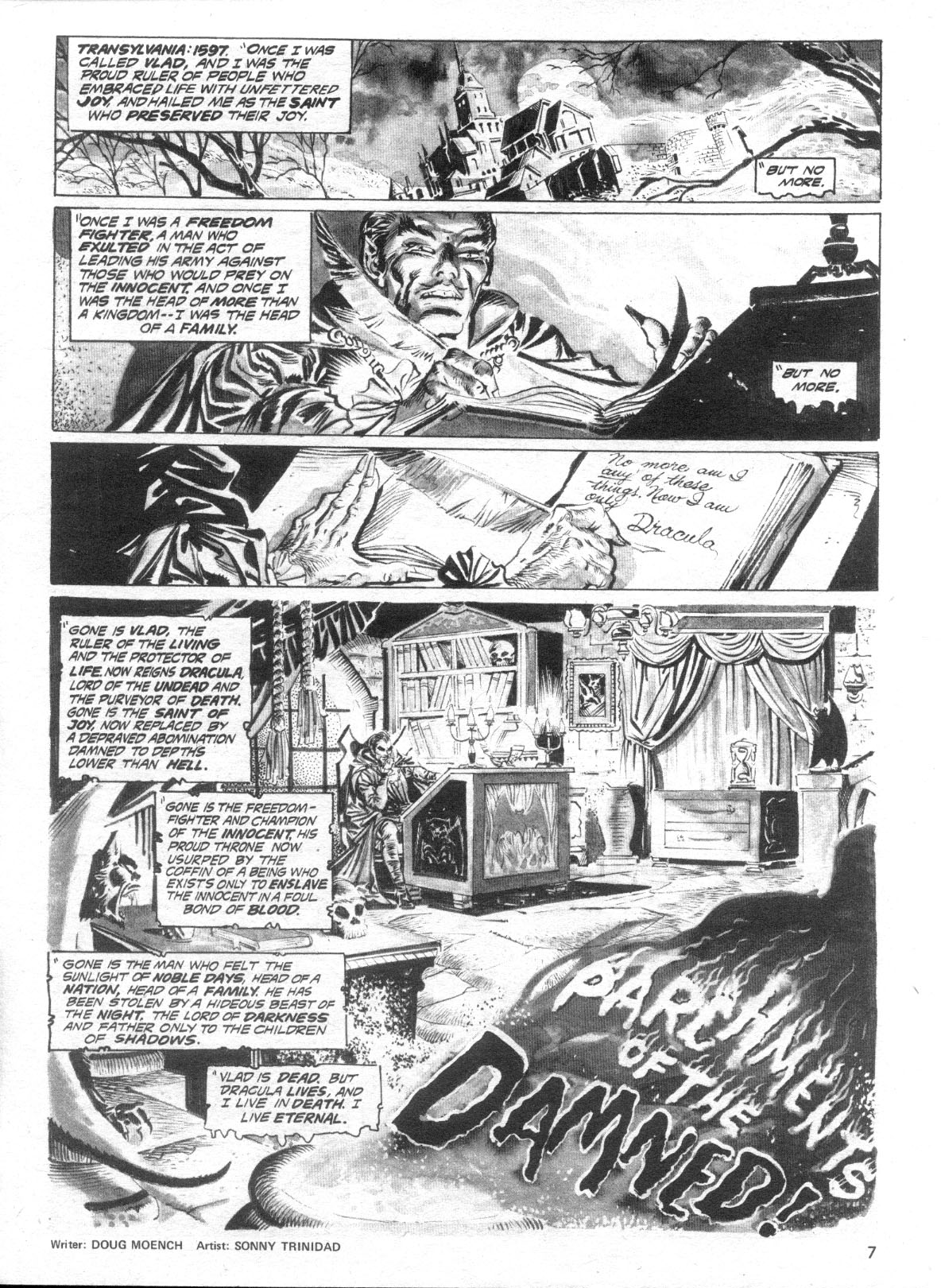 Read online Dracula Lives comic -  Issue #12 - 8