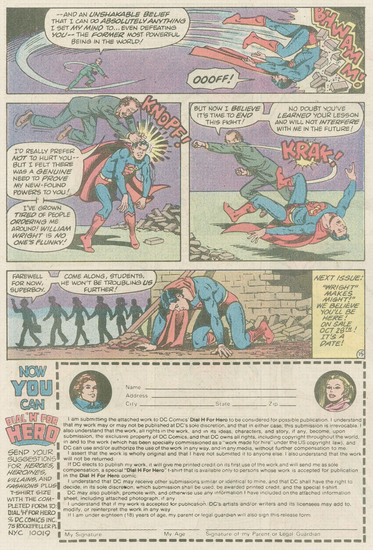 The New Adventures of Superboy 36 Page 15