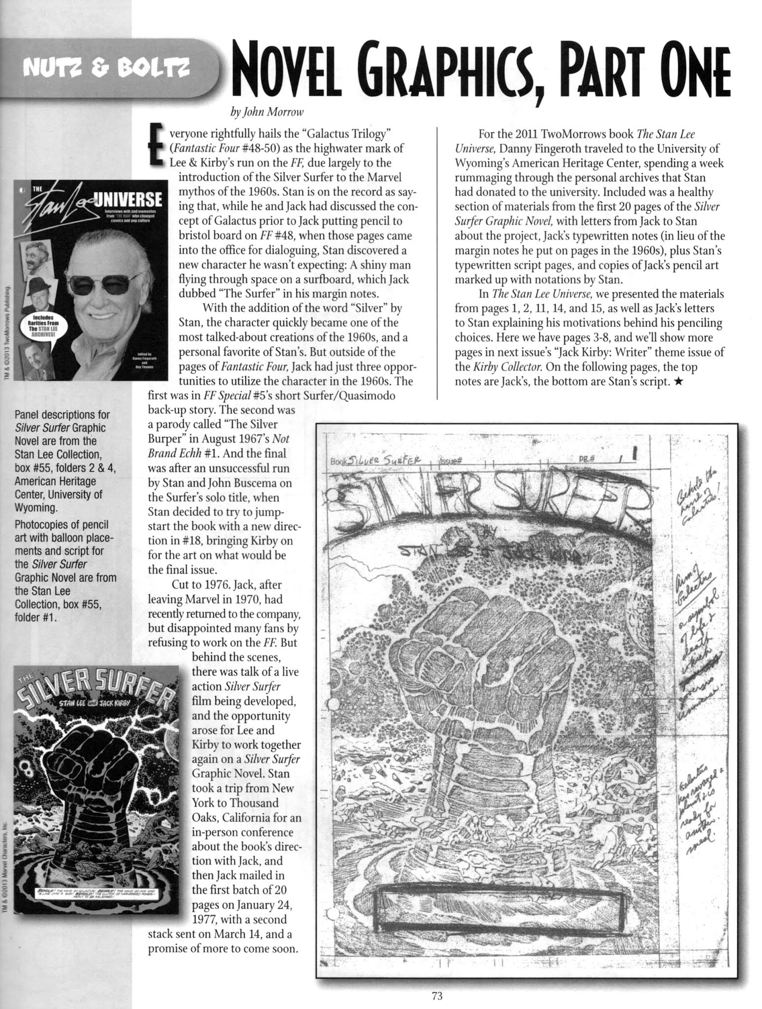 Read online The Jack Kirby Collector comic -  Issue #60 - 77
