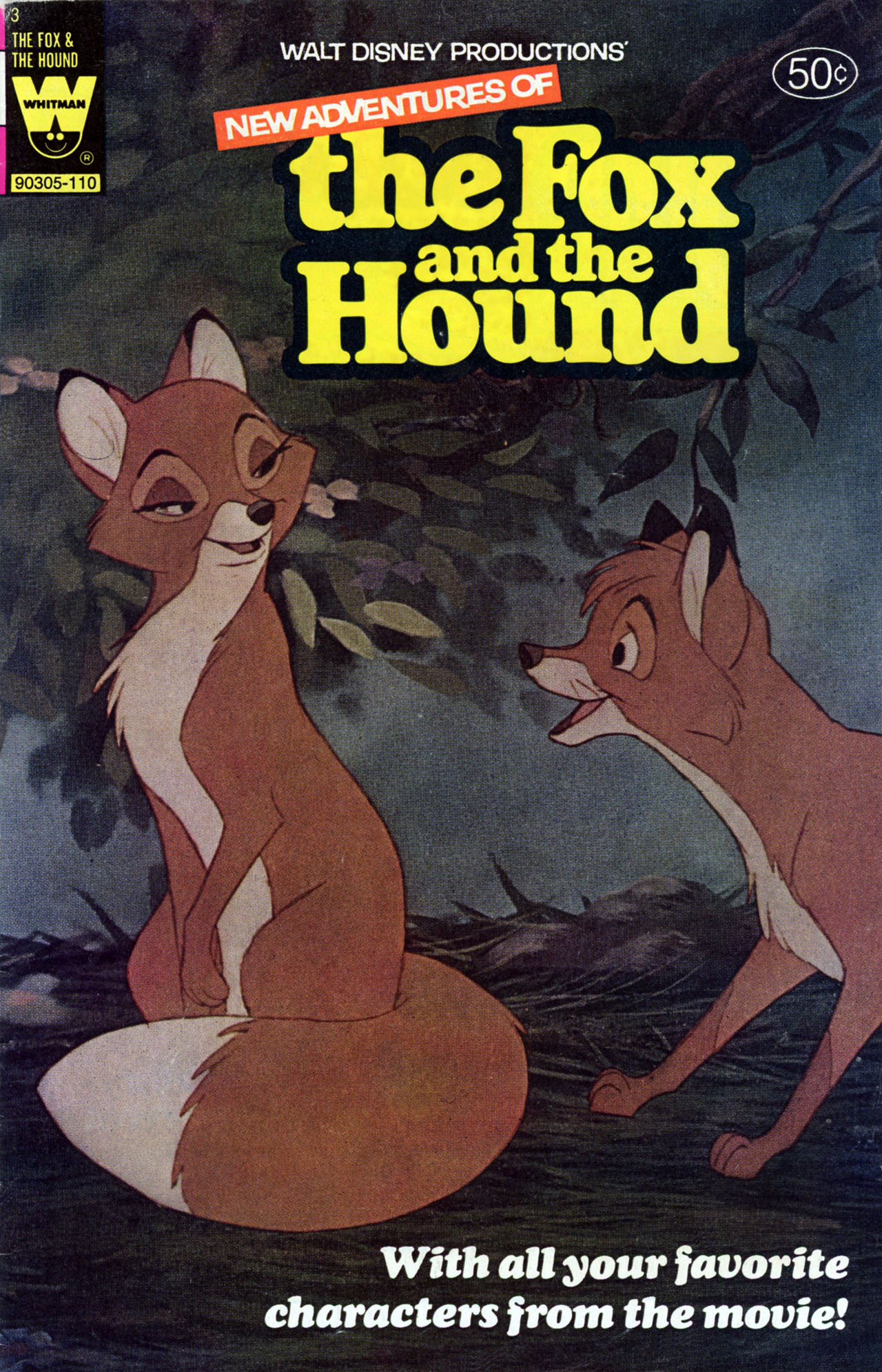 Read online Walt Disney Productions' The Fox and the Hound comic -  Issue #3 - 1