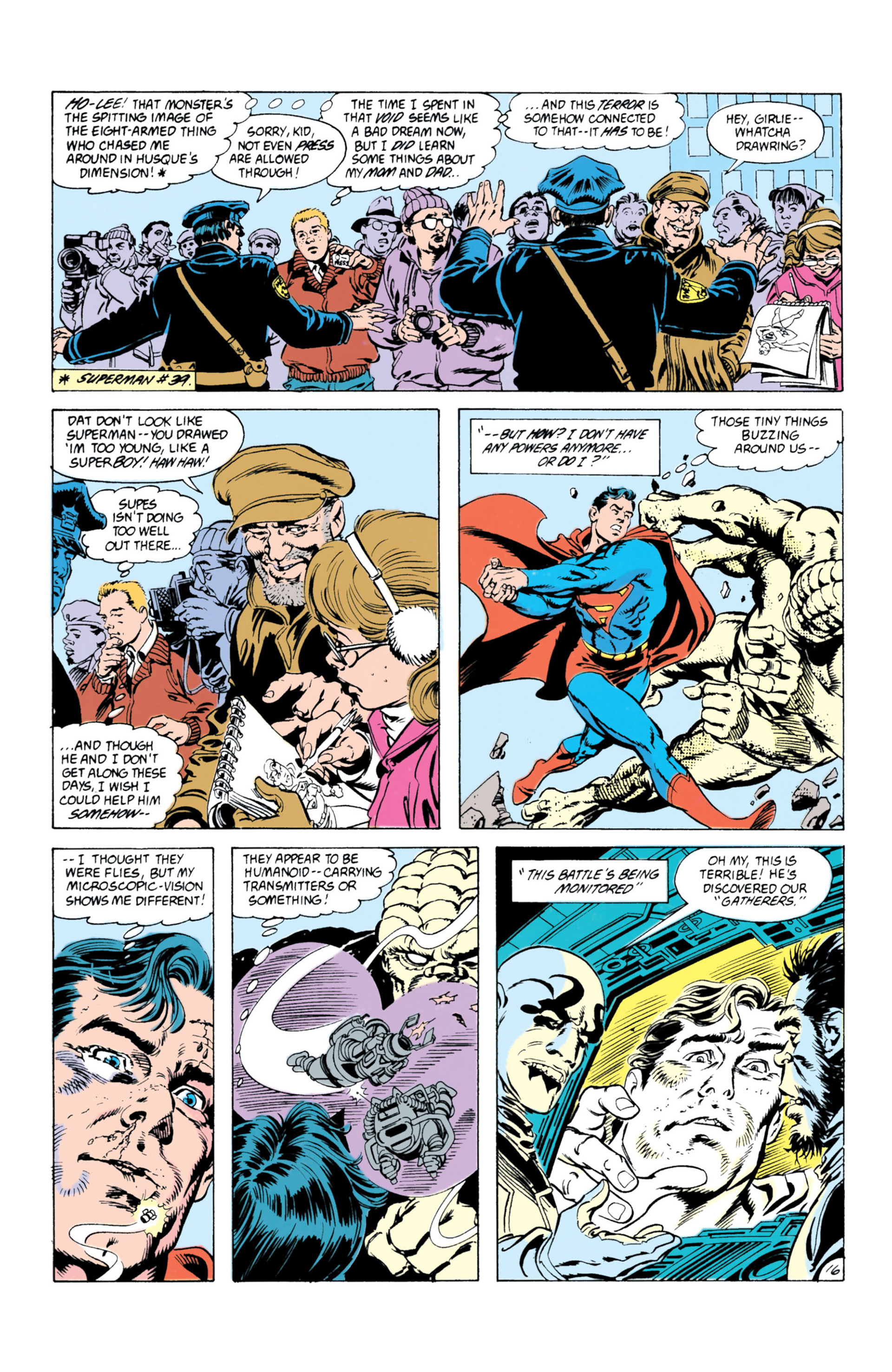 Read online Superman (1987) comic -  Issue #40 - 17