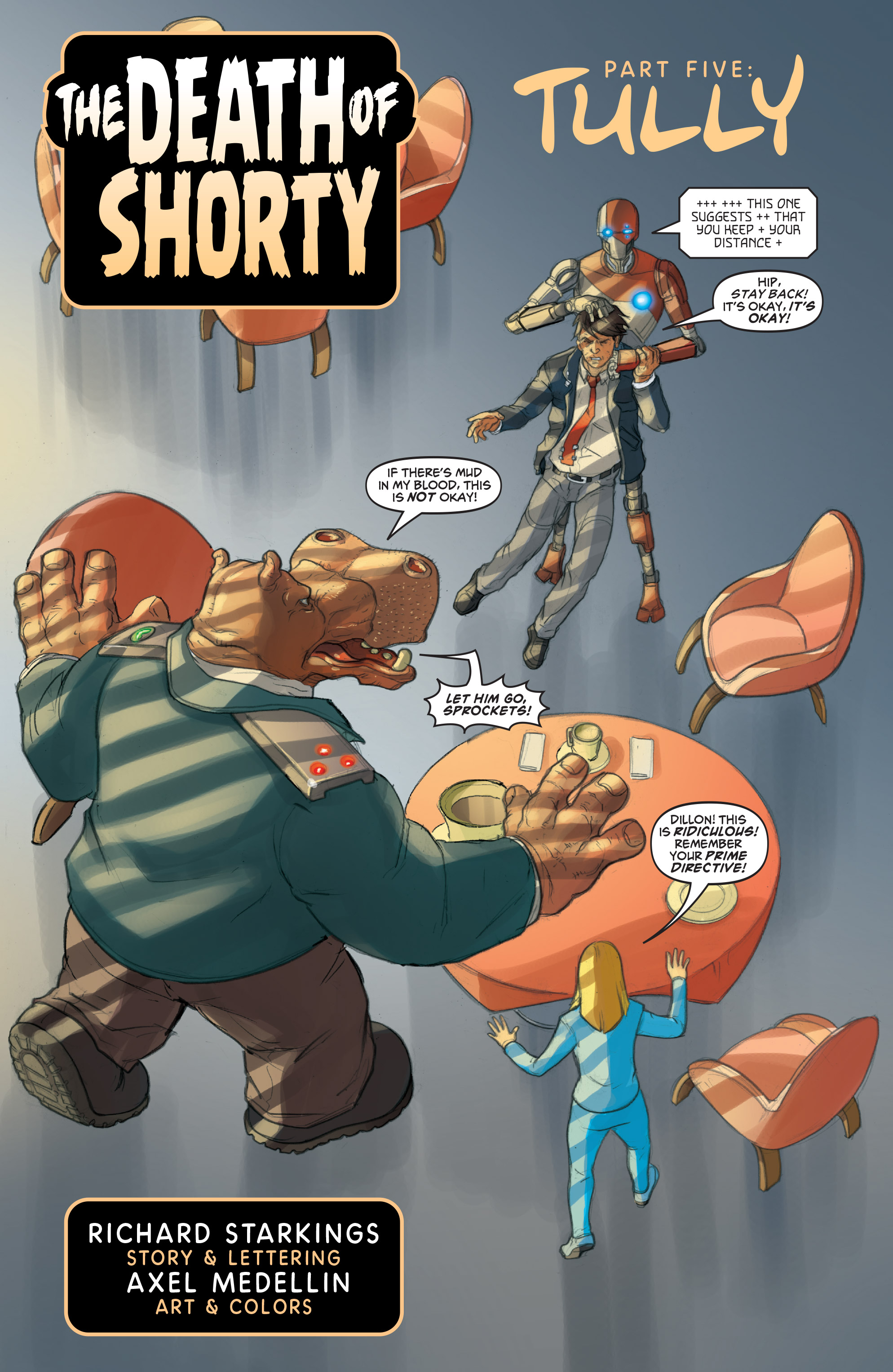 Read online Elephantmen: The Death of Shorty comic -  Issue #5 - 3