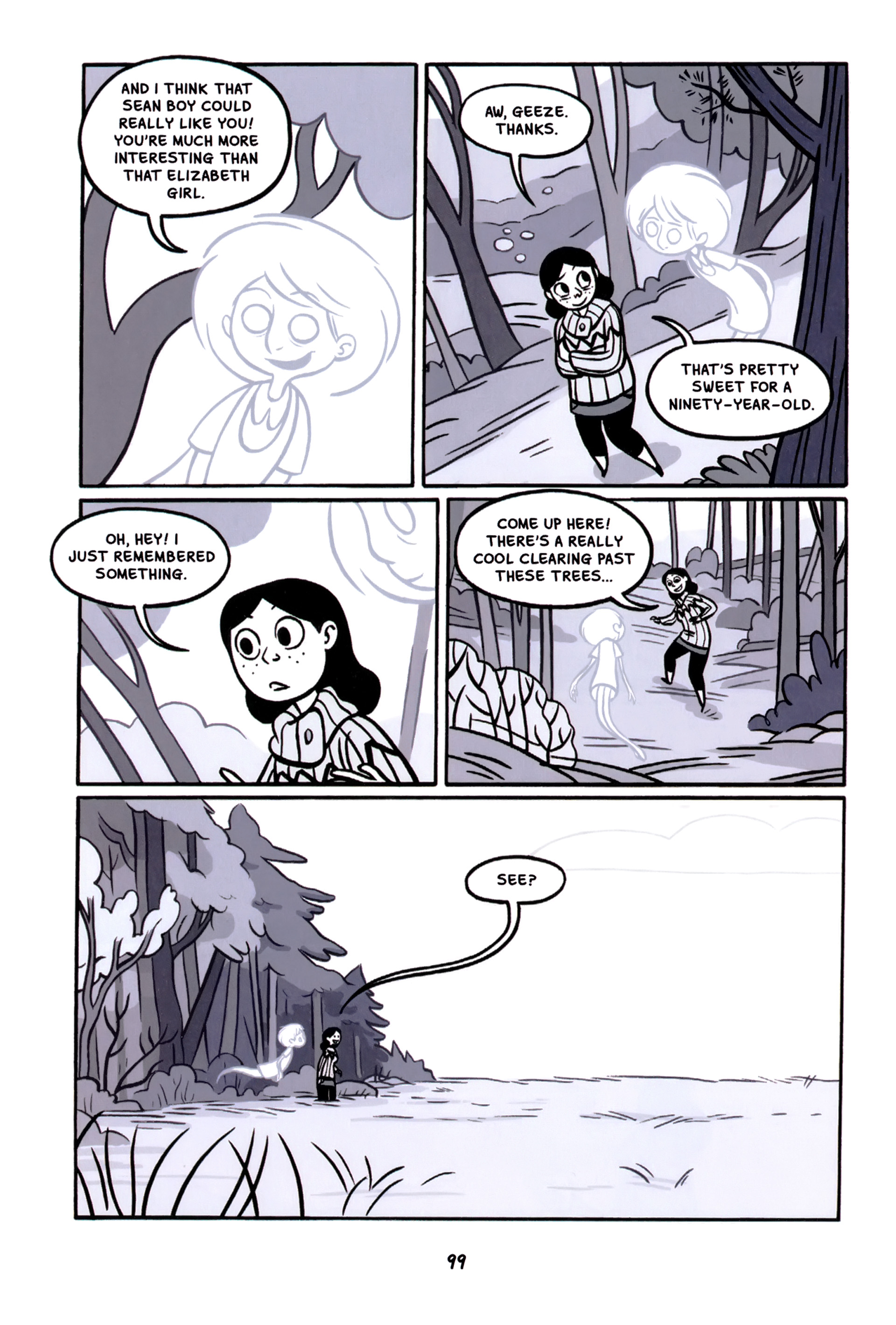 Read online Anya's Ghost comic -  Issue #1 - 100