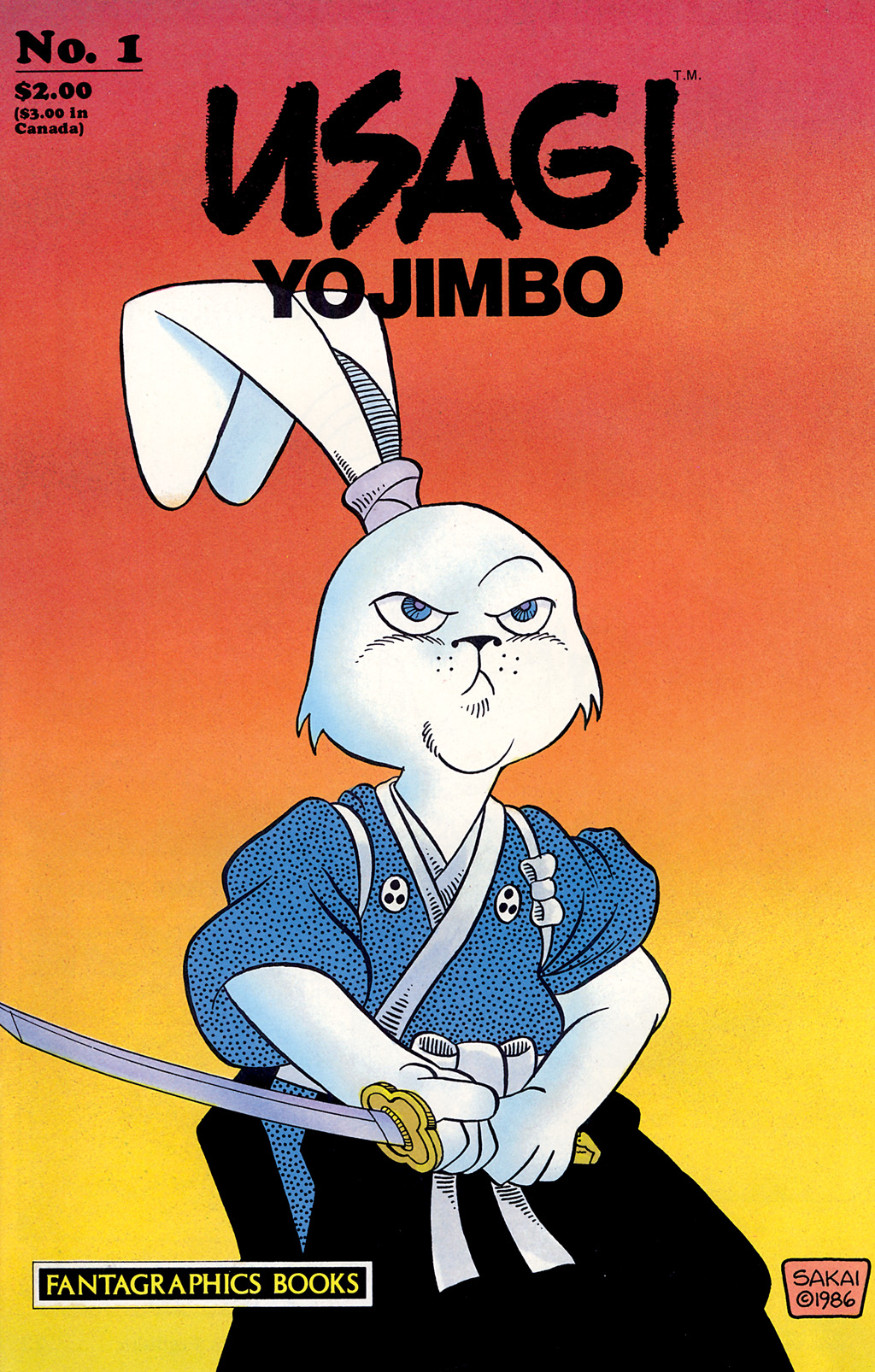 Read online Usagi Yojimbo (1987) comic -  Issue #1 - 1