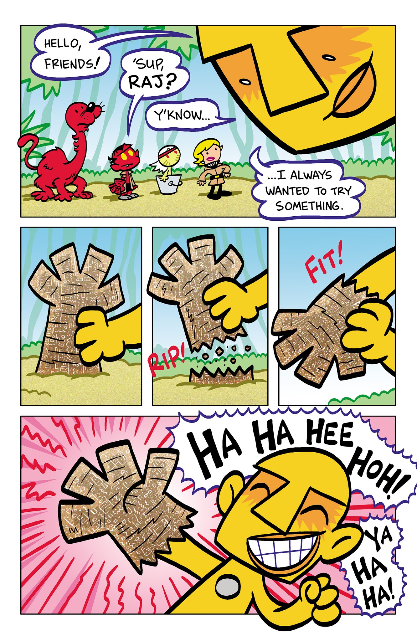 Read online Itty Bitty Hellboy: The Search for the Were-Jaguar! comic -  Issue #3 - 22