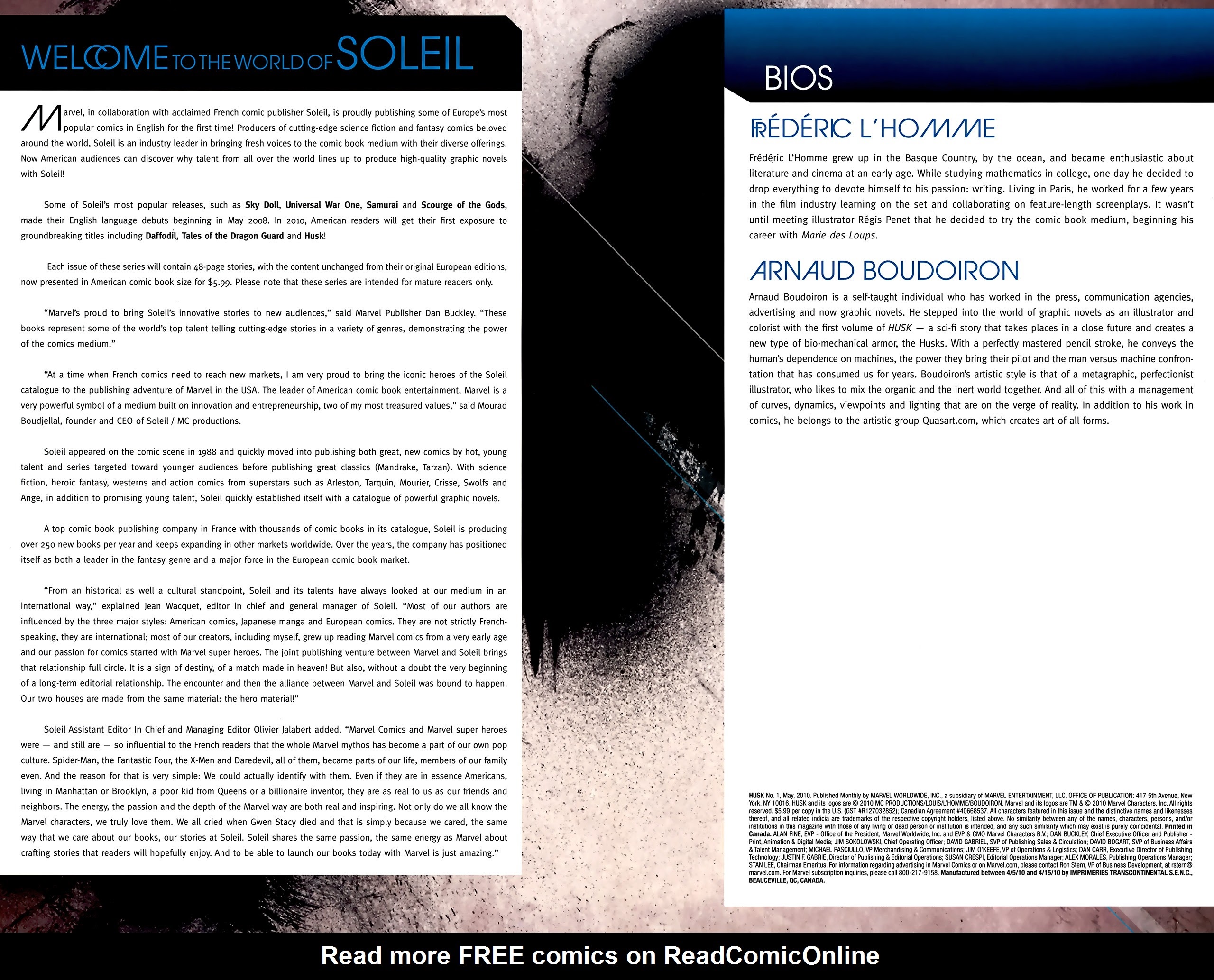 Read online Husk comic -  Issue #1 - 3