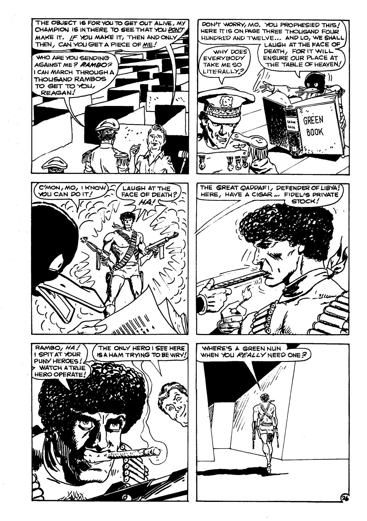 Read online Daffy Qaddafi comic -  Issue # Full - 28