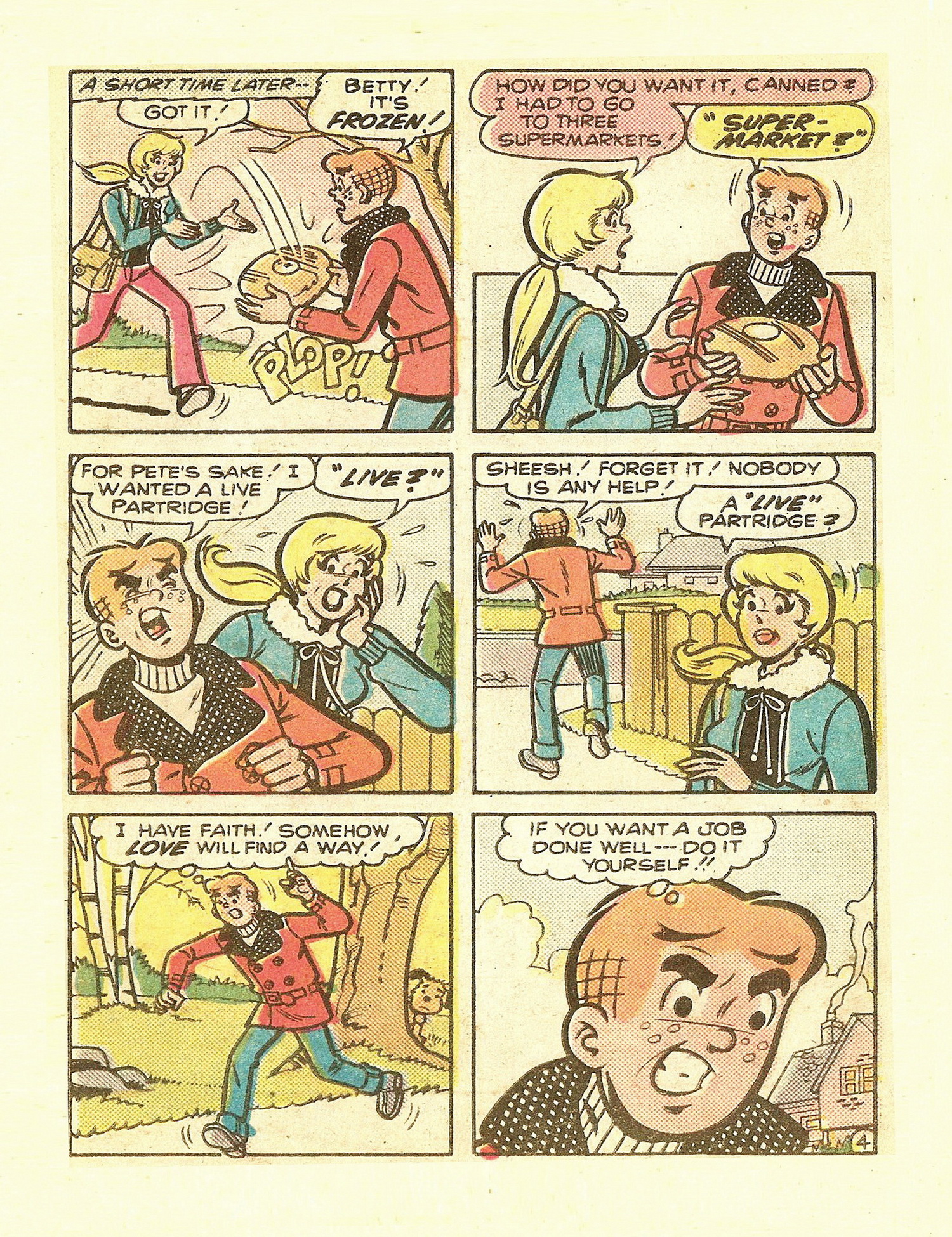 Read online Betty and Veronica Digest Magazine comic -  Issue #17 - 106