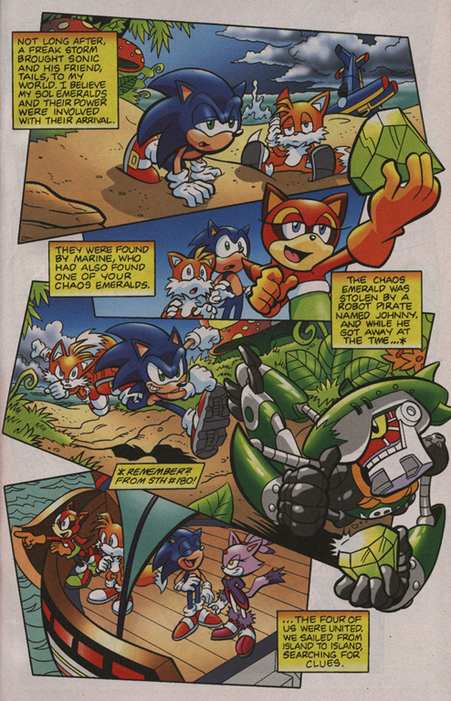 Read online Sonic Universe comic -  Issue #1 - 8
