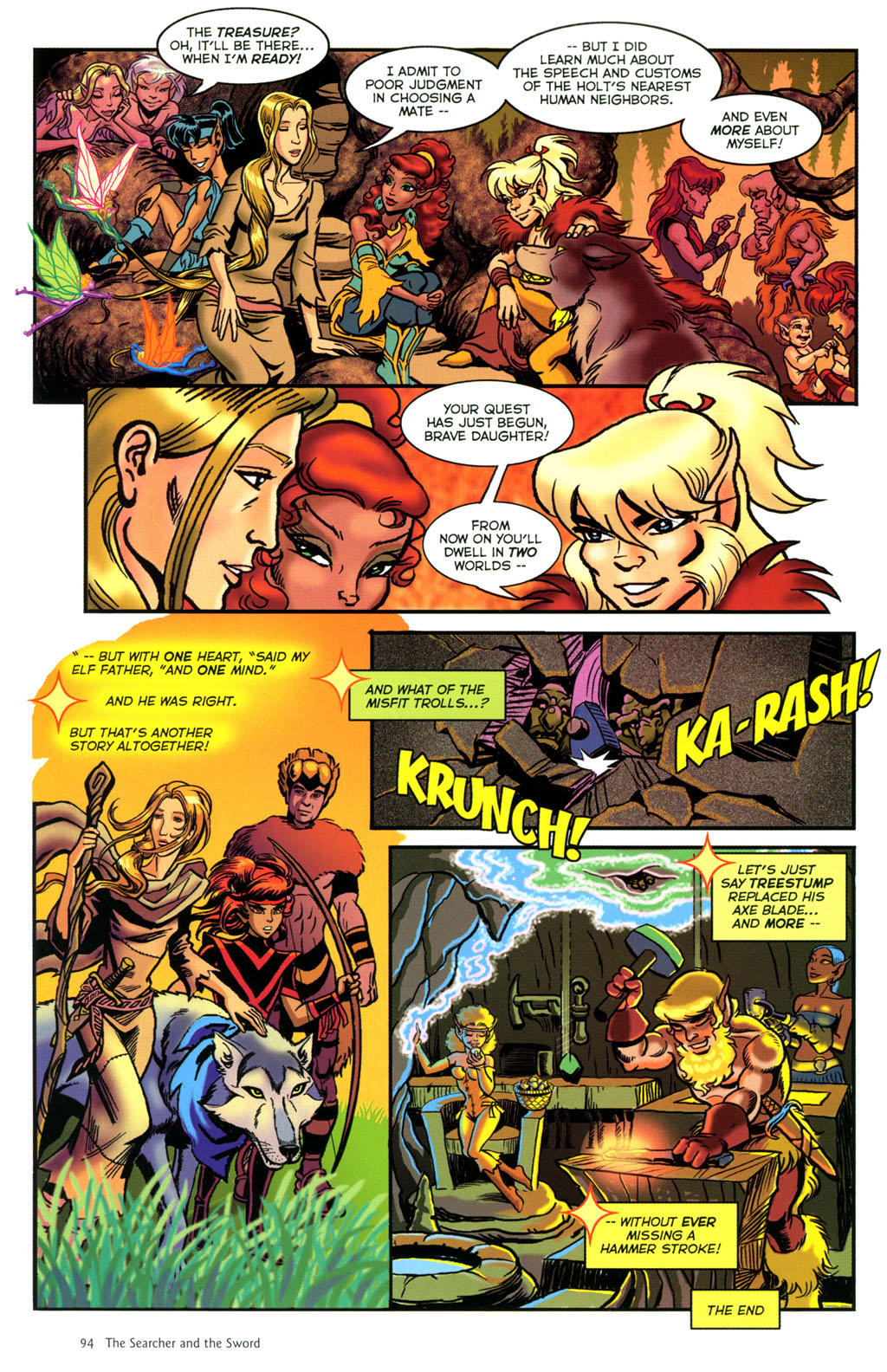 Read online Elfquest: The Searcher and the Sword comic -  Issue # TPB - 95