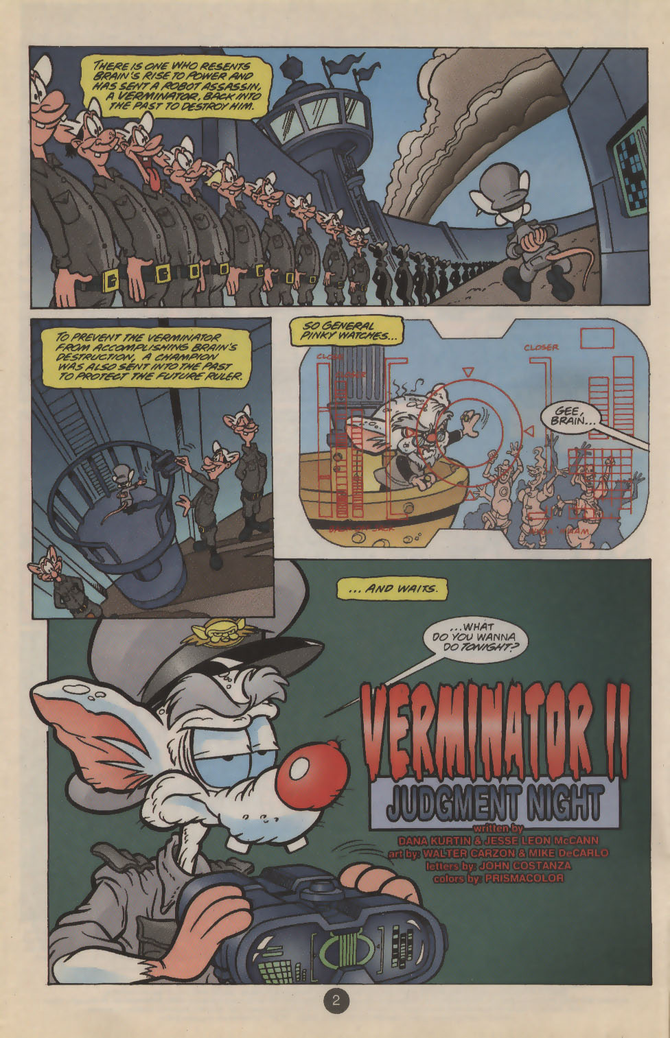 Read online Pinky and The Brain comic -  Issue #16 - 3