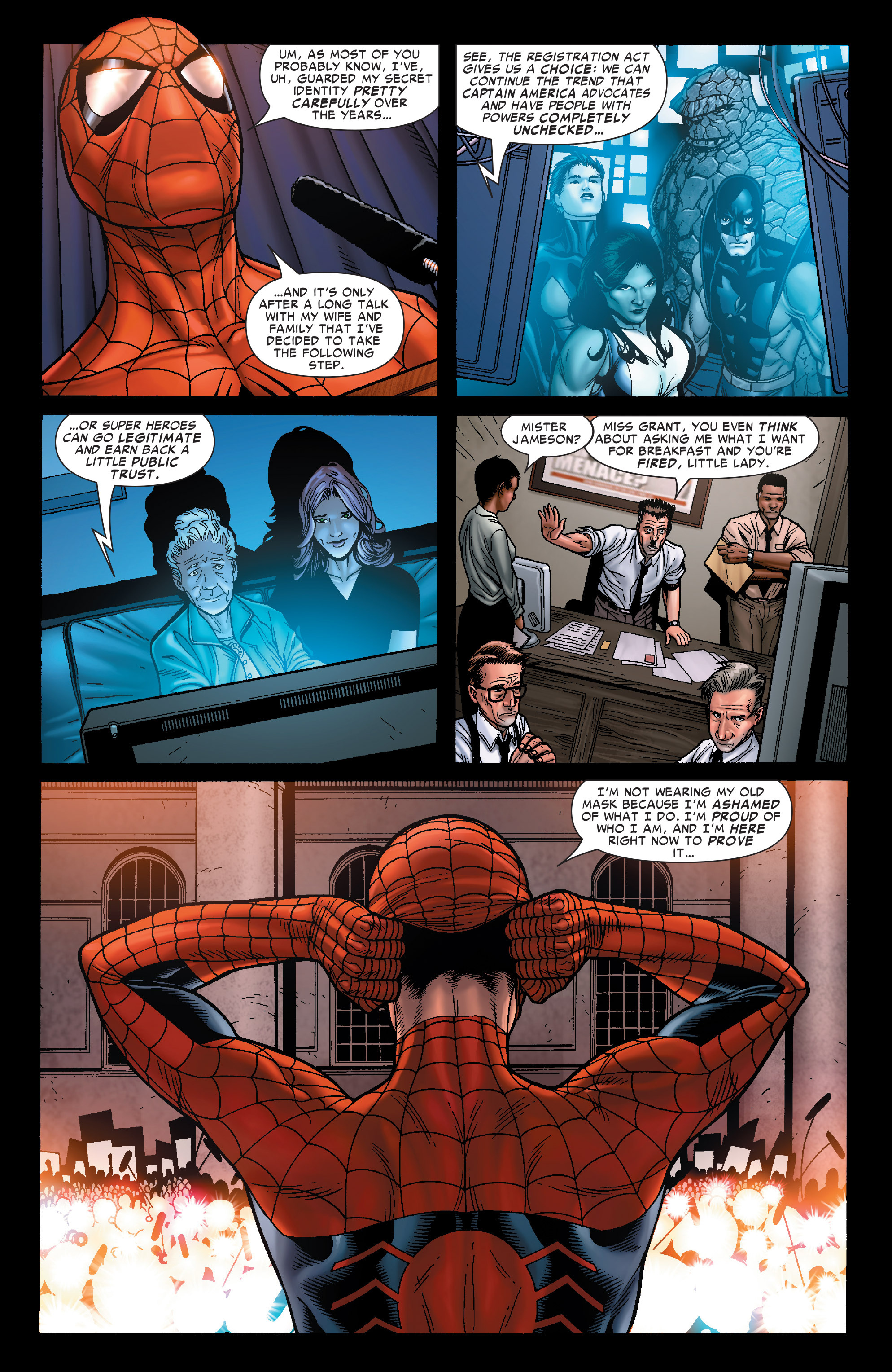 Read online Civil War (2006) comic -  Issue #2 - 22