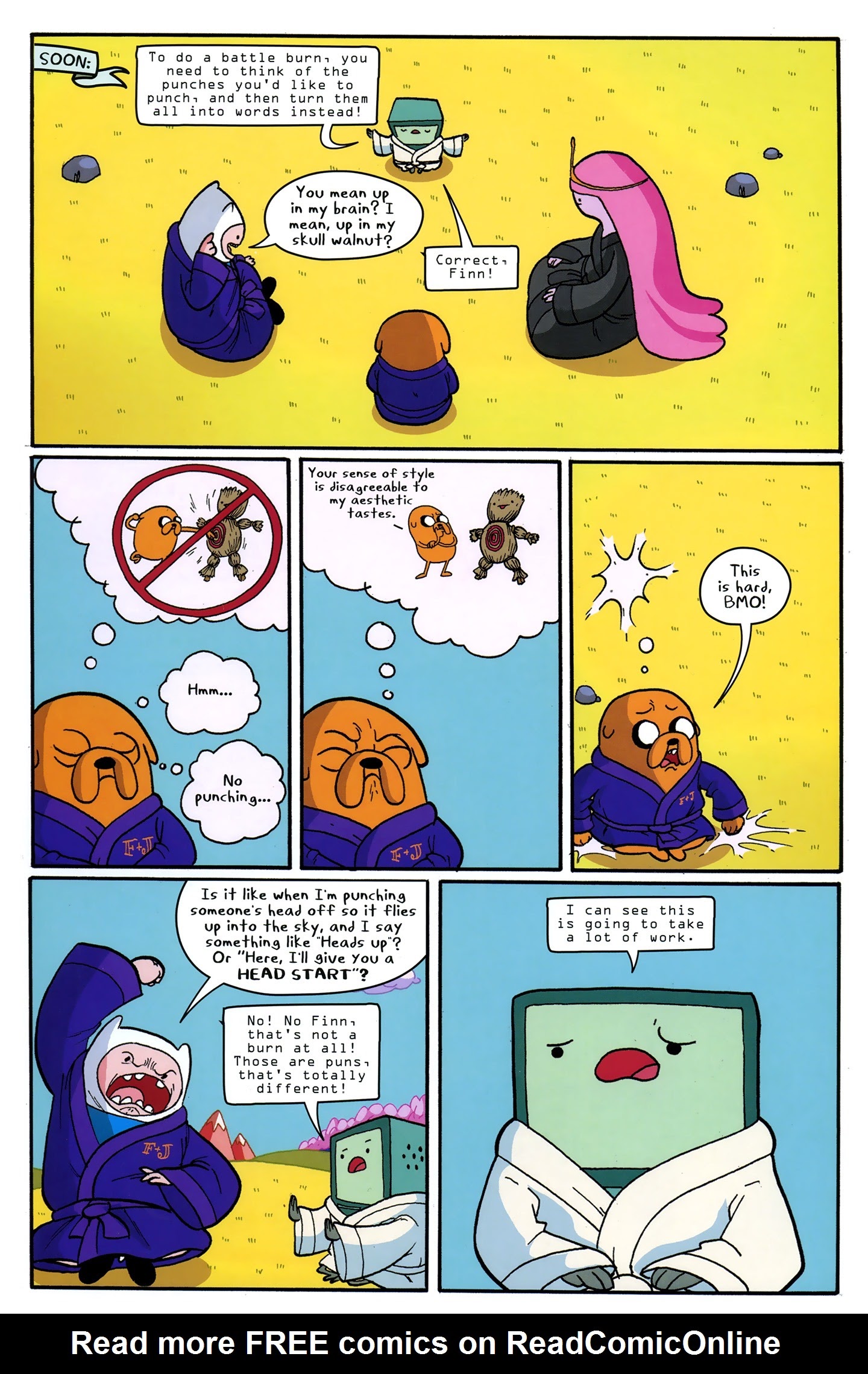 Read online Peanuts / Adventure Time Free Comic Book Day Edition comic -  Issue # Full - 11