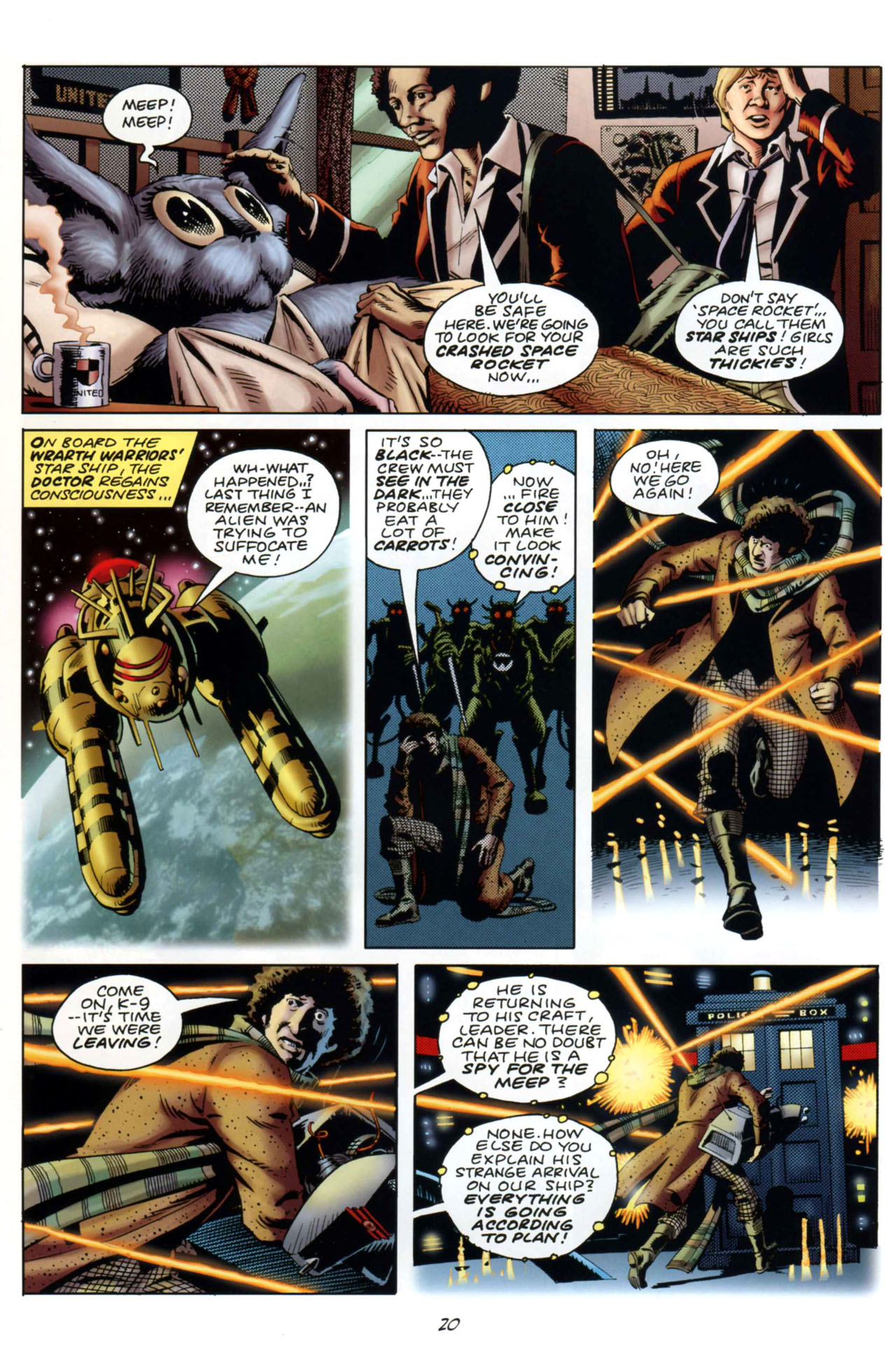 Read online Doctor Who Classics comic -  Issue #4 - 22