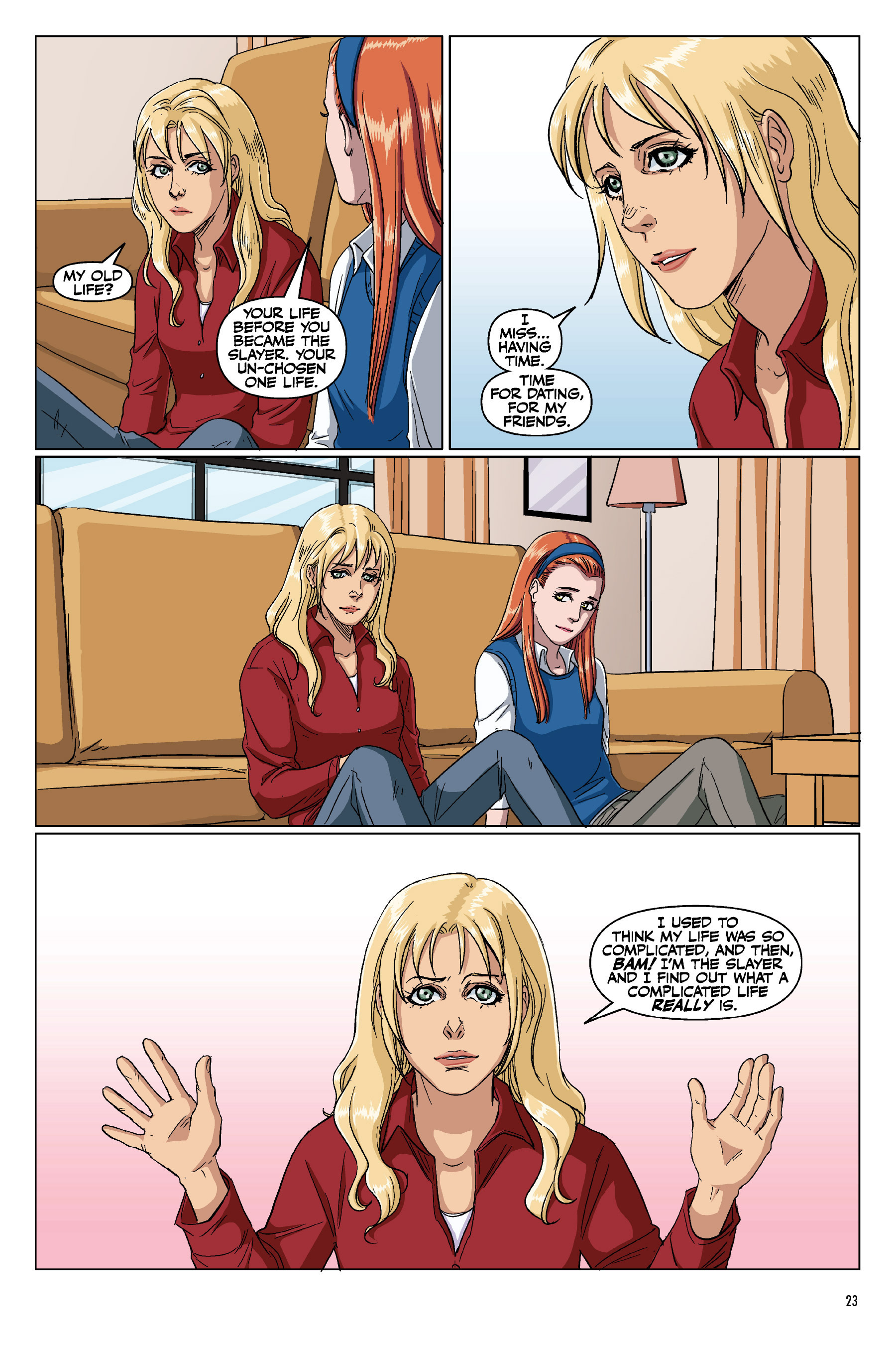 Read online Buffy: The High School Years - Freaks & Geeks comic -  Issue # Full - 24