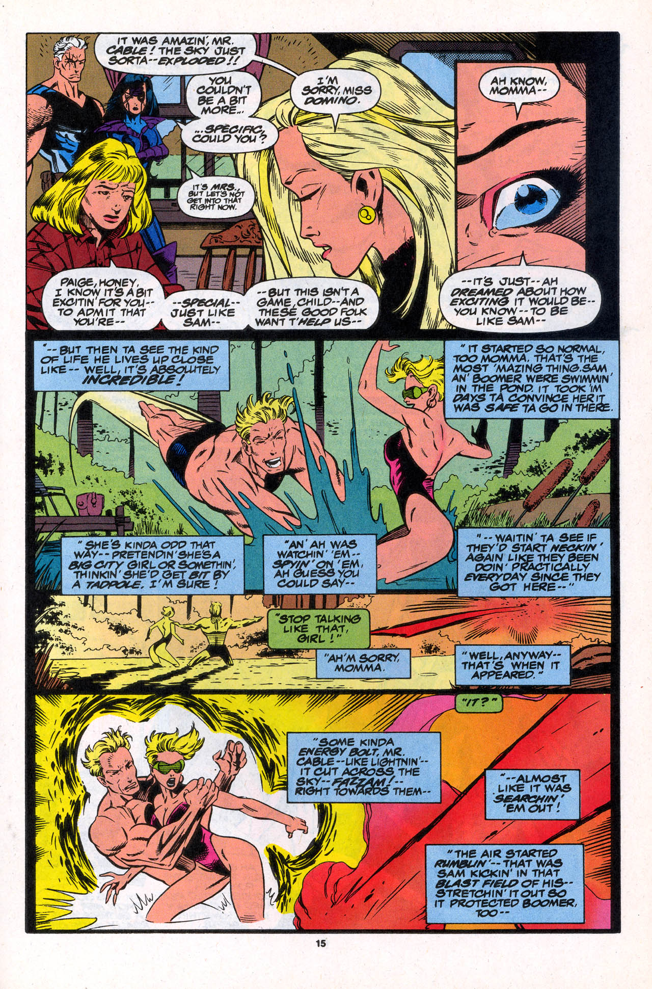 Read online X-Force (1991) comic -  Issue #32 - 15