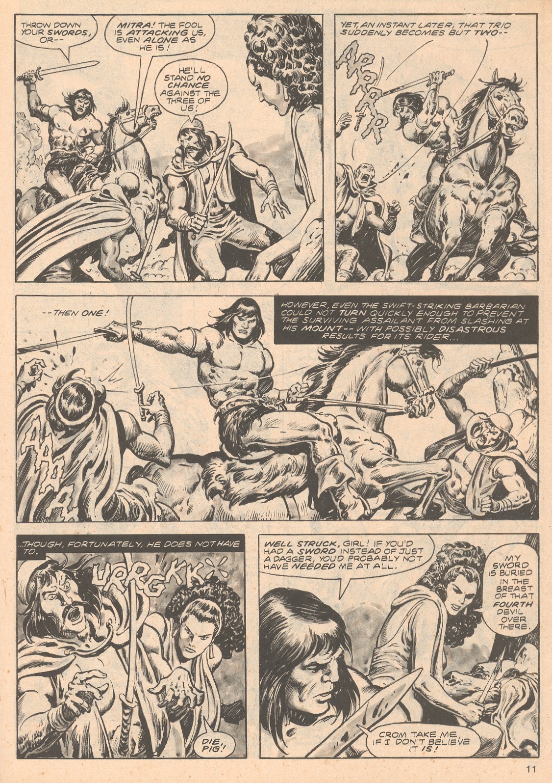 Read online The Savage Sword Of Conan comic -  Issue #68 - 11
