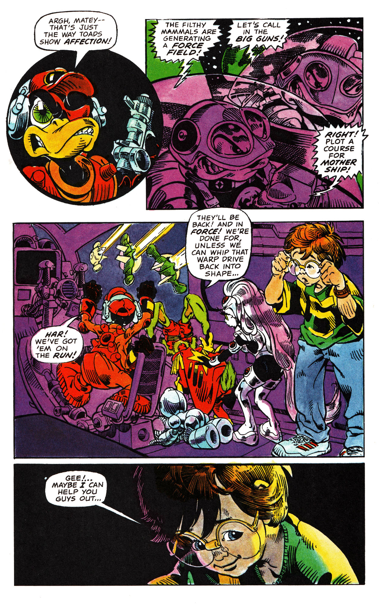 Read online Bucky O'Hare (1991) comic -  Issue #2 - 19