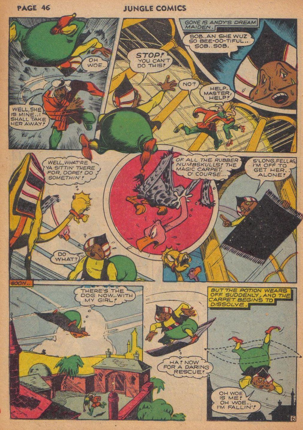 Read online Jungle Comics comic -  Issue #29 - 47