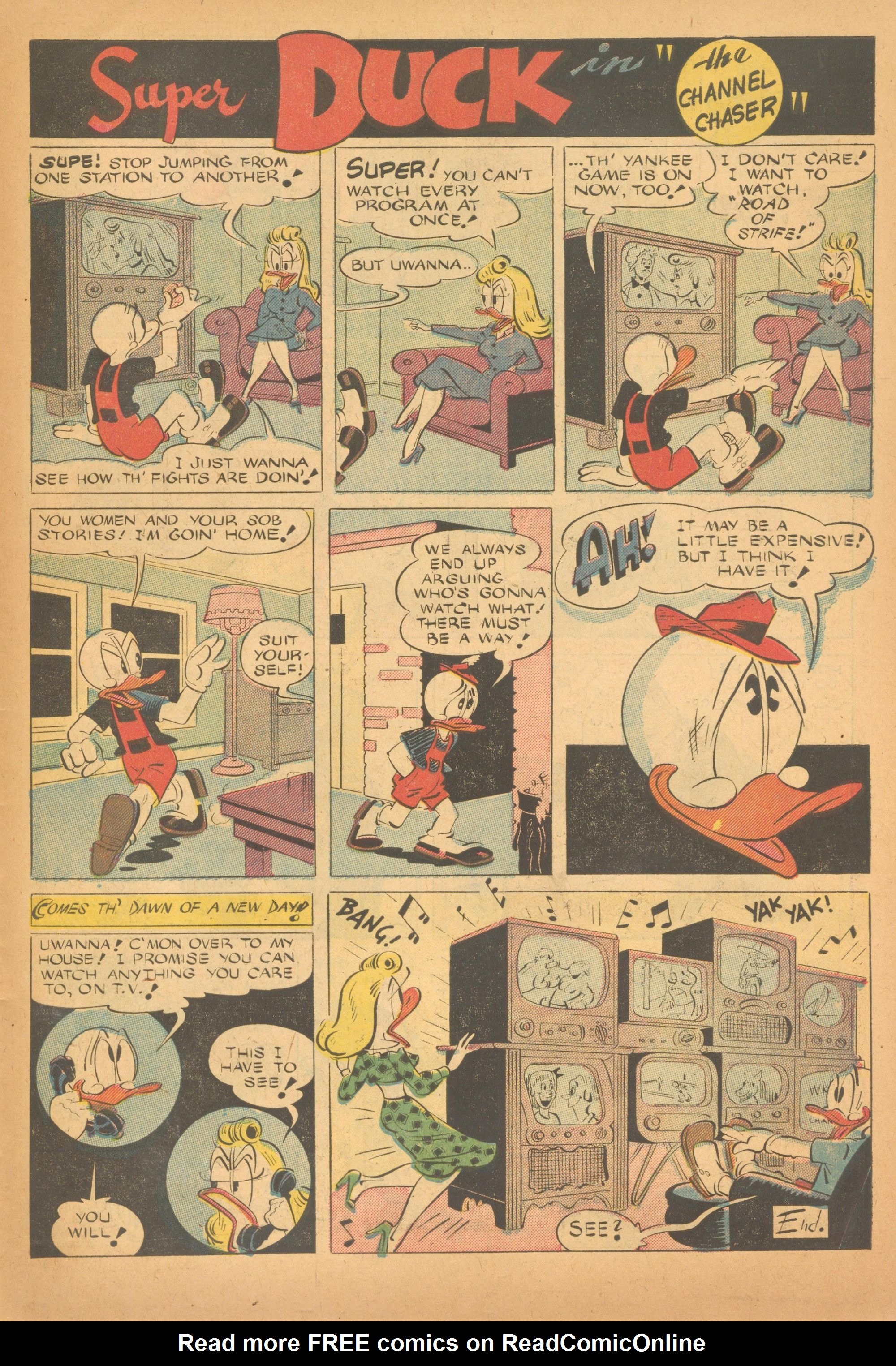 Read online Super Duck Comics comic -  Issue #58 - 27