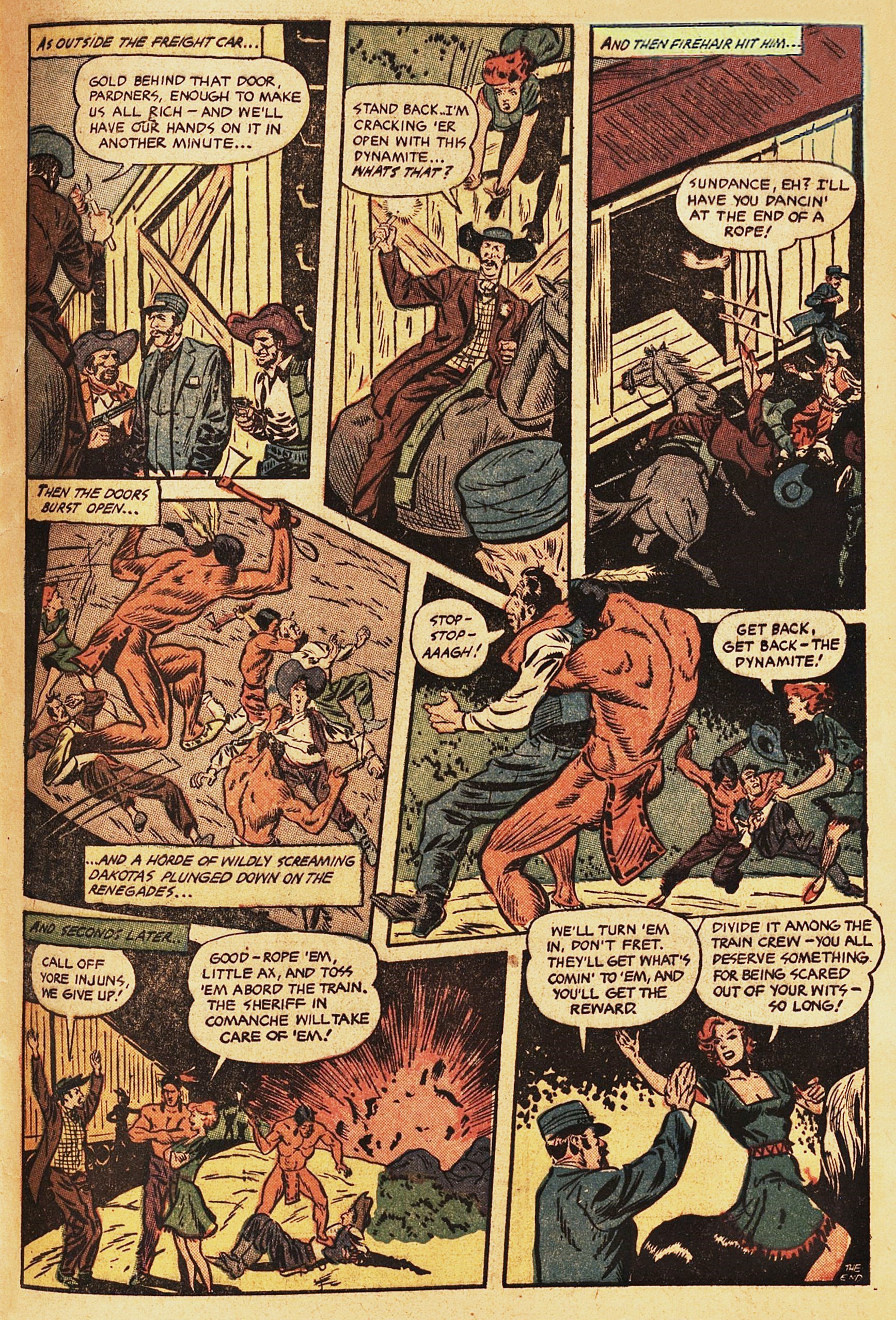 Read online Firehair (1951) comic -  Issue #11 - 33