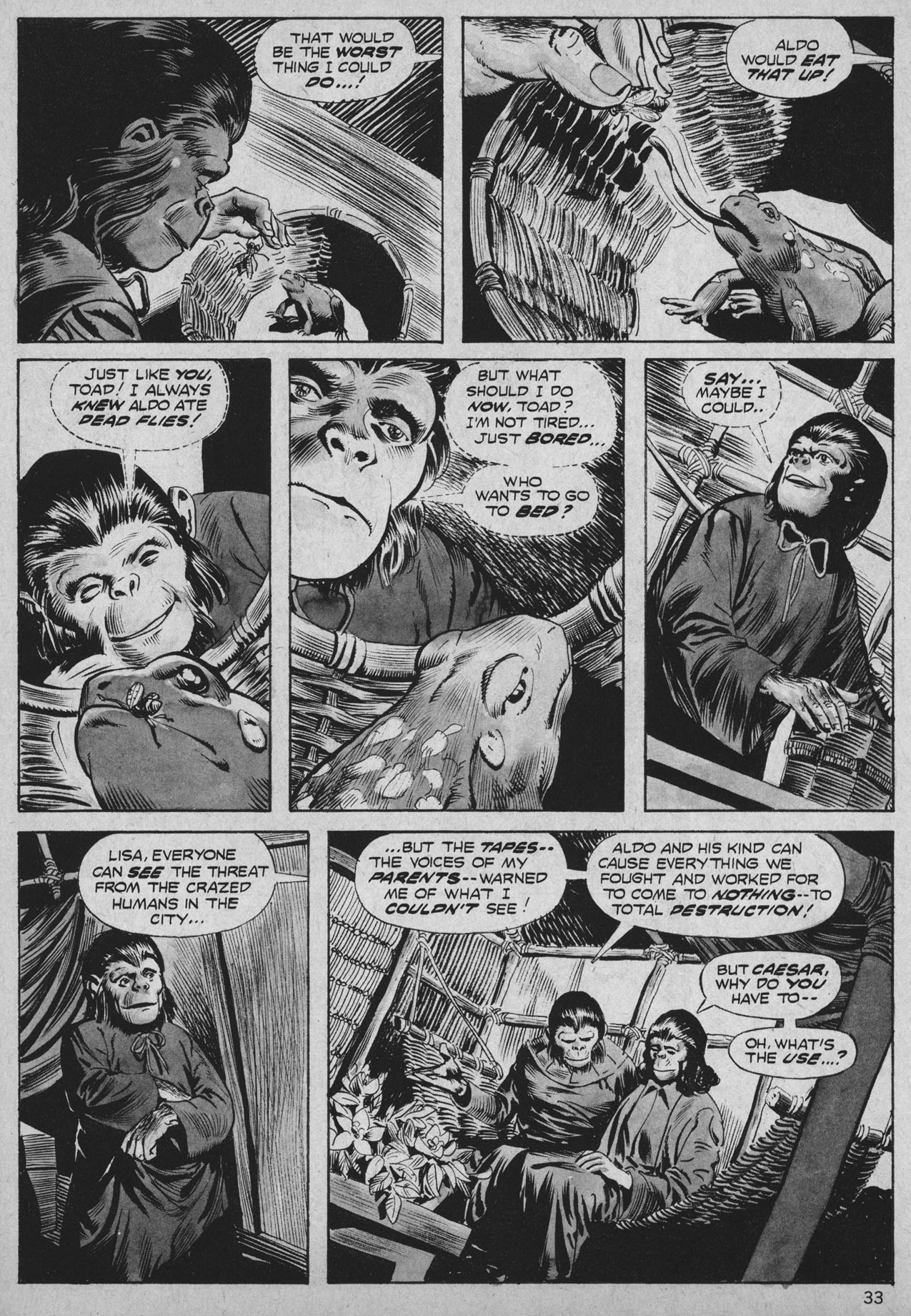 Read online Planet of the Apes comic -  Issue #25 - 32