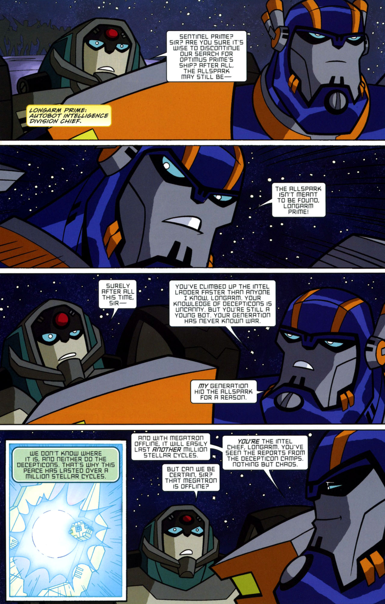 Read online Transformers Animated: The Arrival comic -  Issue #1 - 10