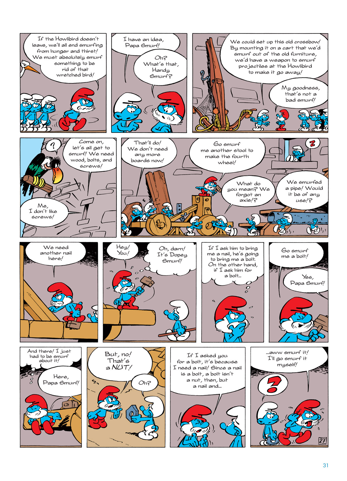Read online The Smurfs comic -  Issue #6 - 31