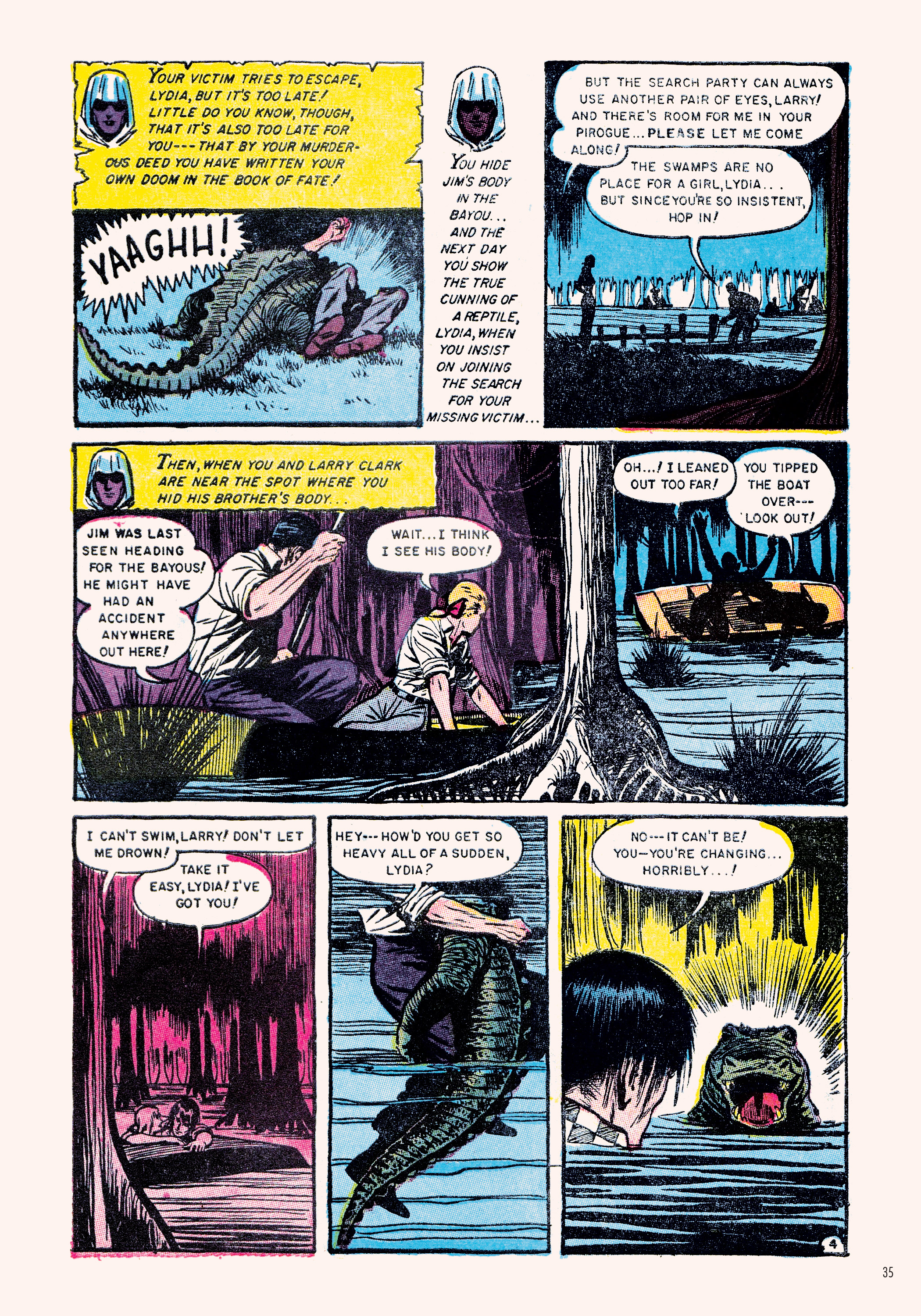 Read online Classic Monsters of Pre-Code Horror Comics: Swamp Monsters comic -  Issue # TPB - 35