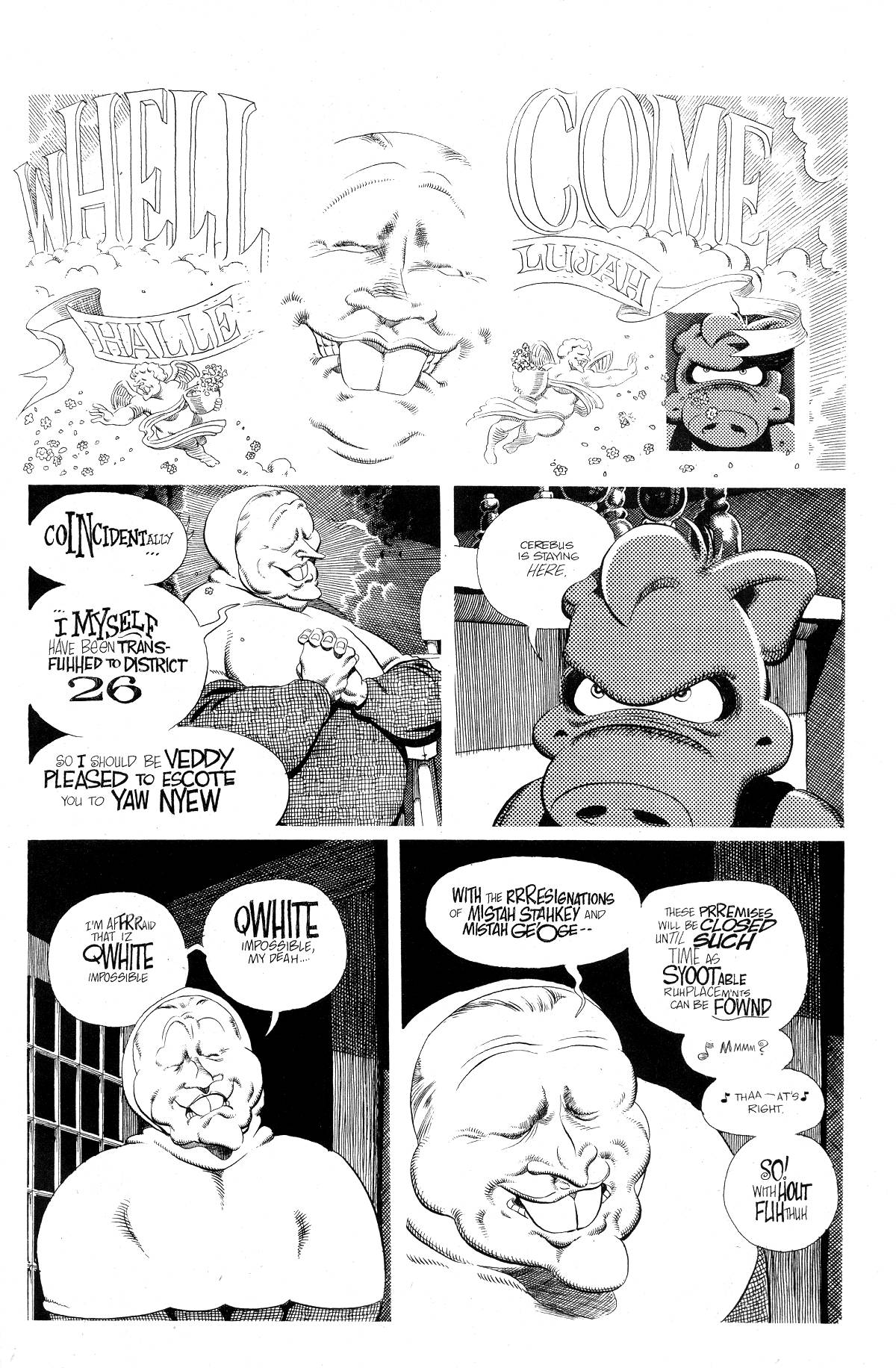 Read online Cerebus comic -  Issue #214 - 21