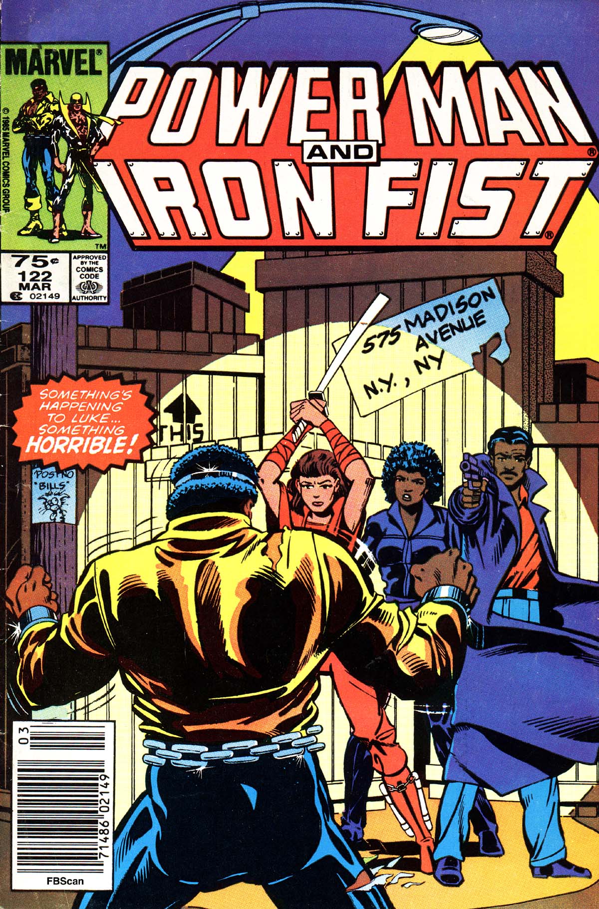 Read online Power Man and Iron Fist (1978) comic -  Issue #122 - 1