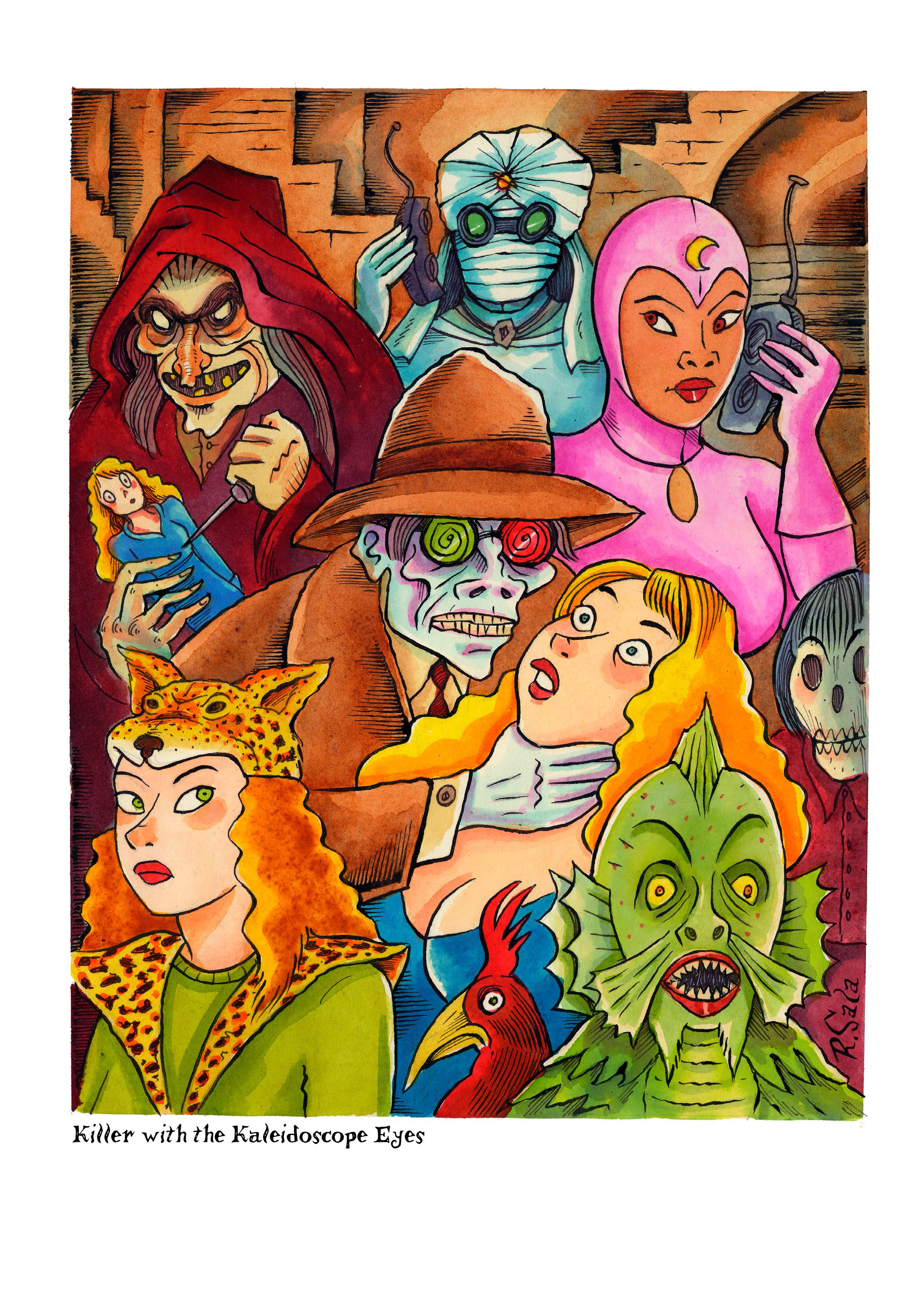 Read online Violenzia and Other Deadly Amusements comic -  Issue # TPB - 94