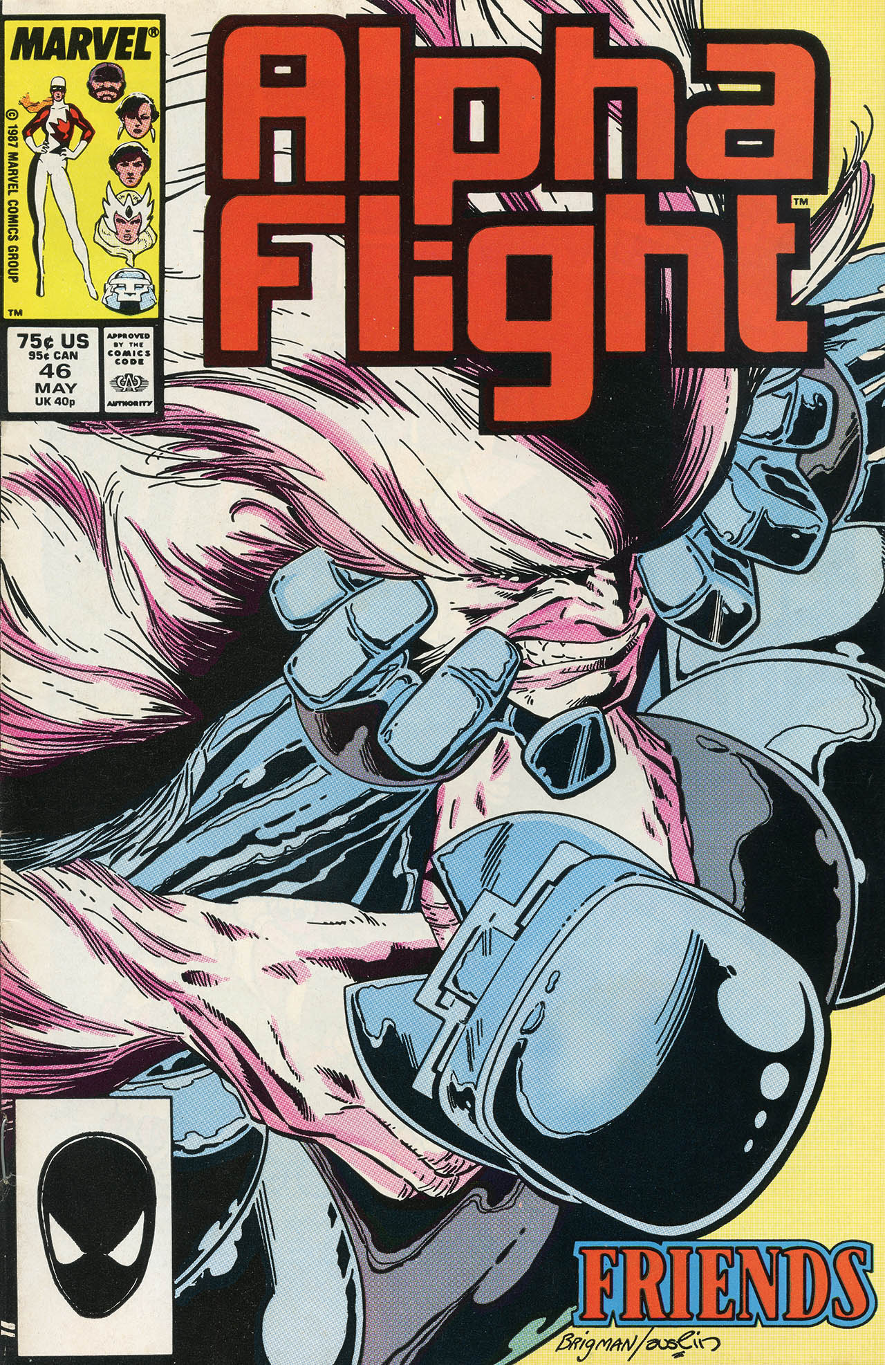 Read online Alpha Flight (1983) comic -  Issue #46 - 1