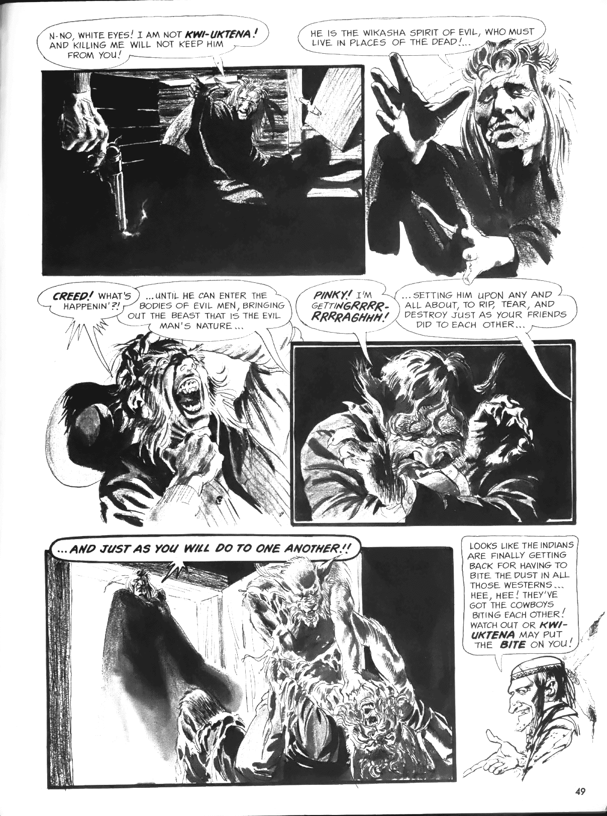 Read online Creepy (1964) comic -  Issue #5 - 49