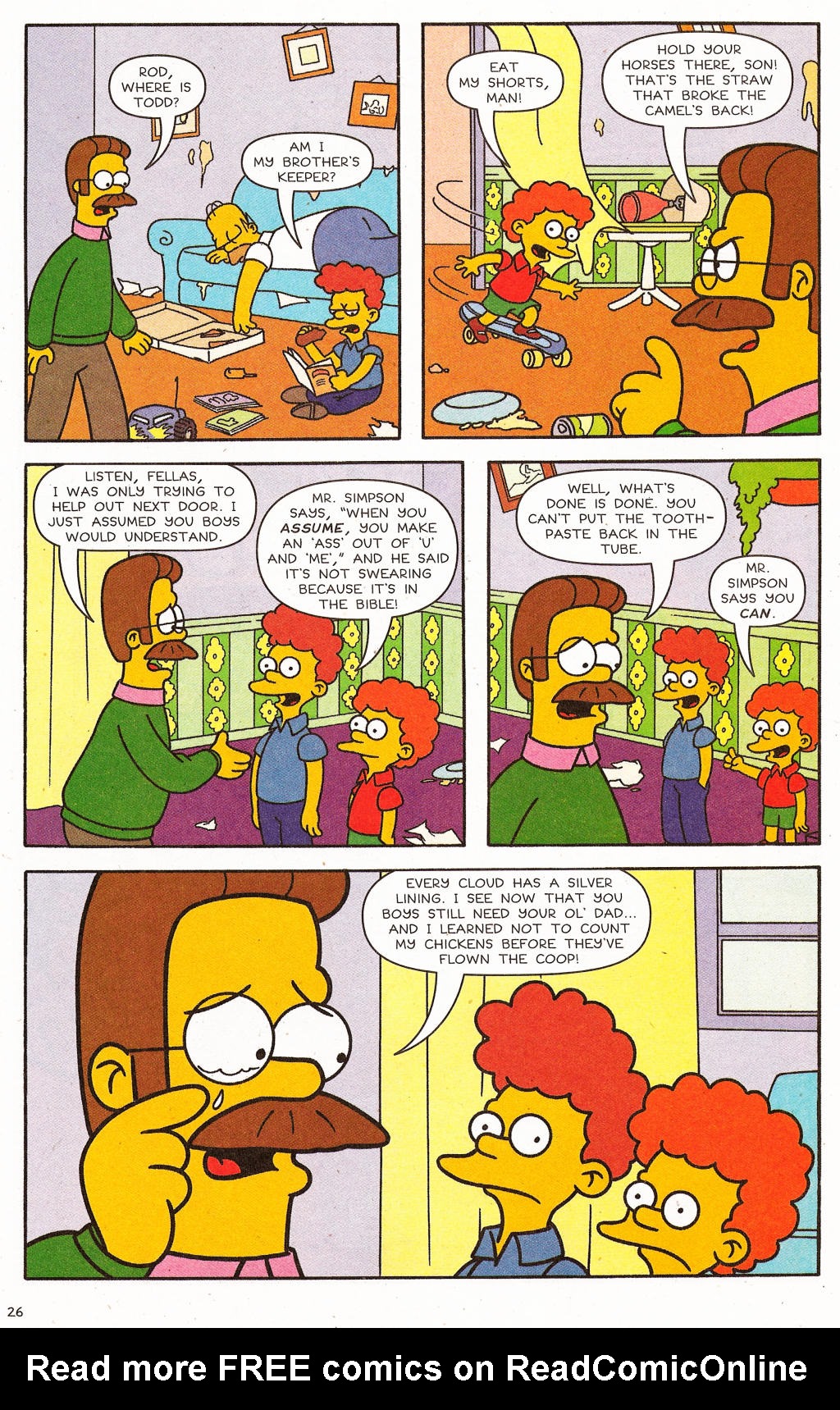 Read online Simpsons Comics comic -  Issue #124 - 22