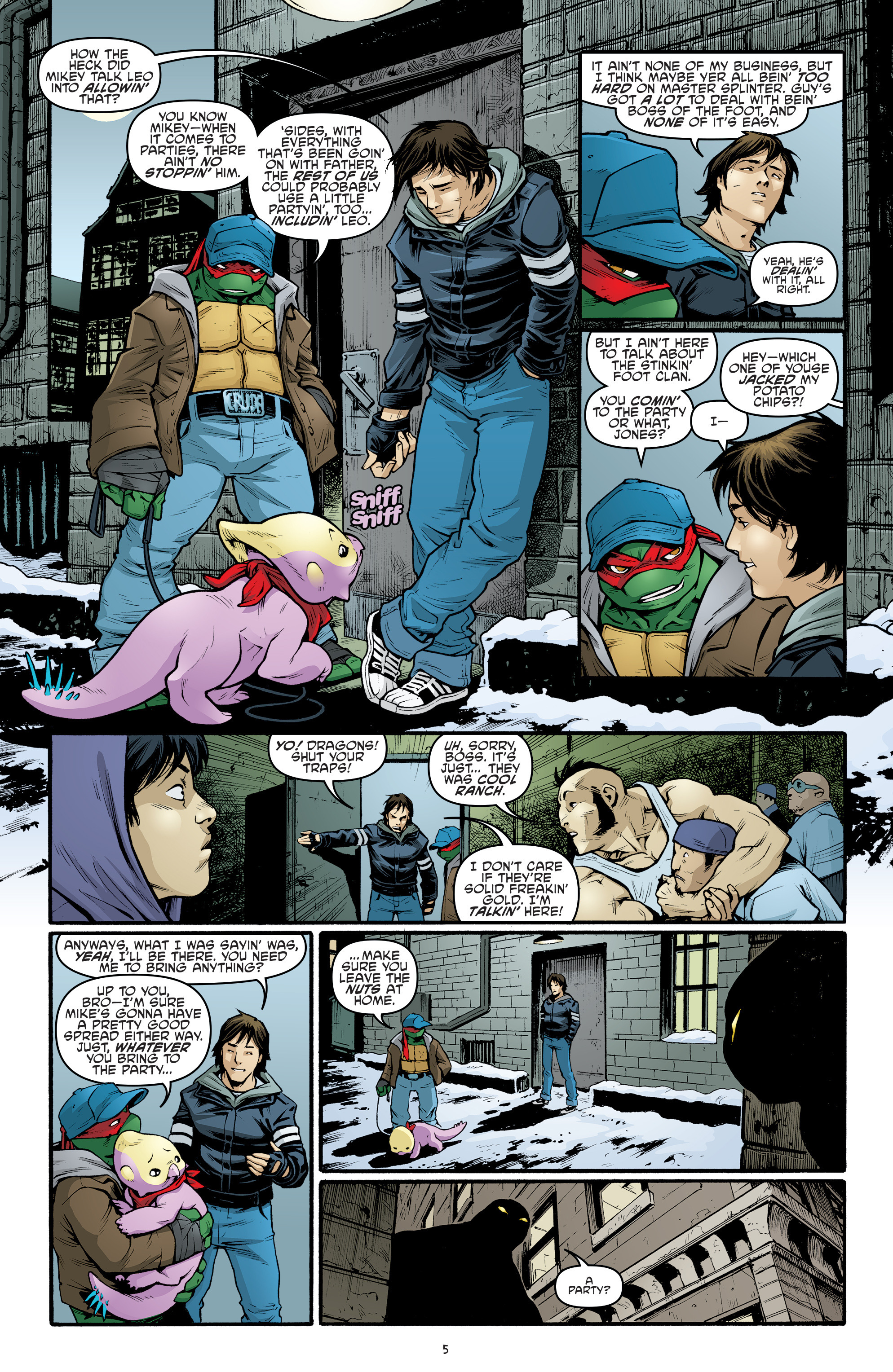 Read online Teenage Mutant Ninja Turtles (2011) comic -  Issue #65 - 7