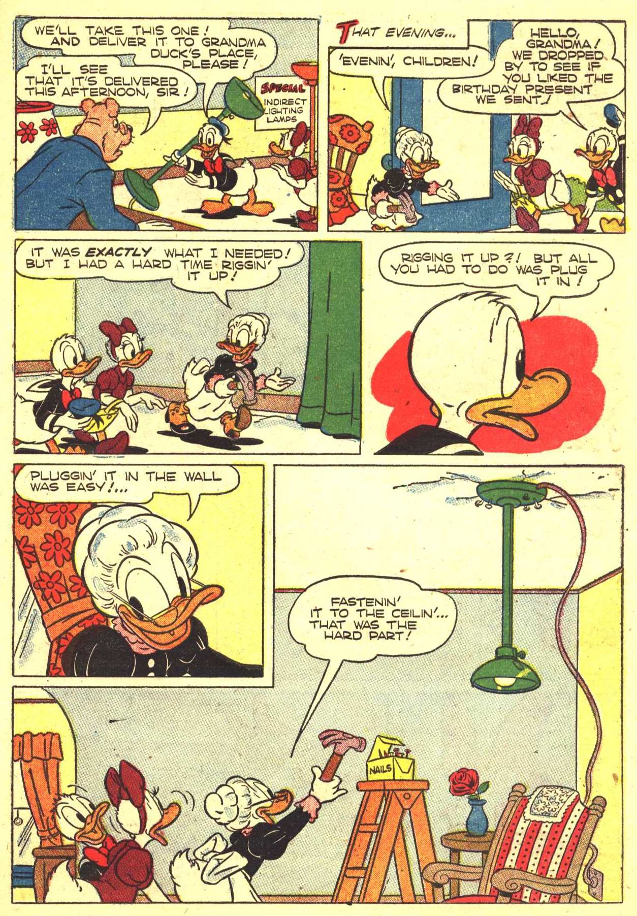 Read online Walt Disney's Comics and Stories comic -  Issue #164 - 38