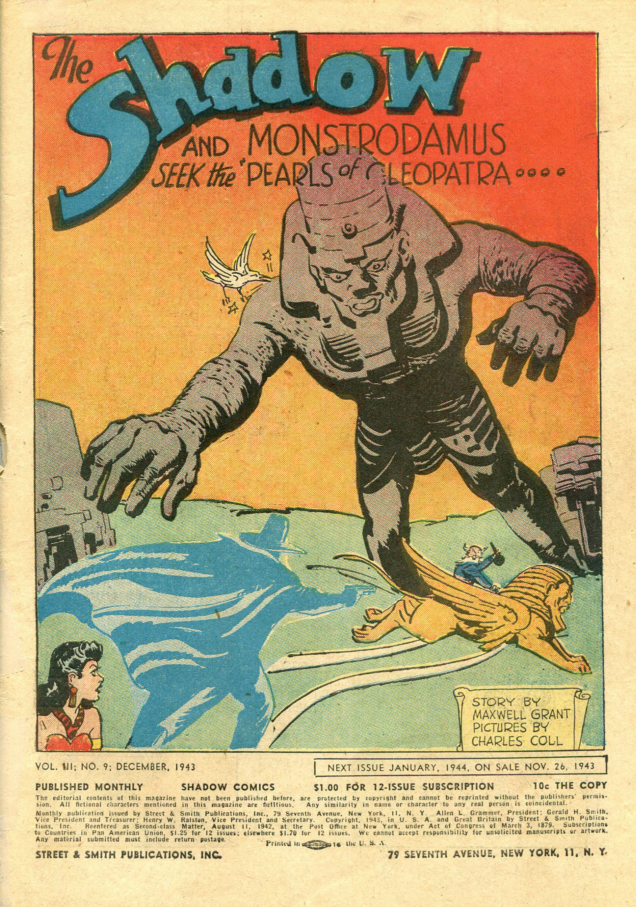 Read online Shadow Comics comic -  Issue #33 - 3