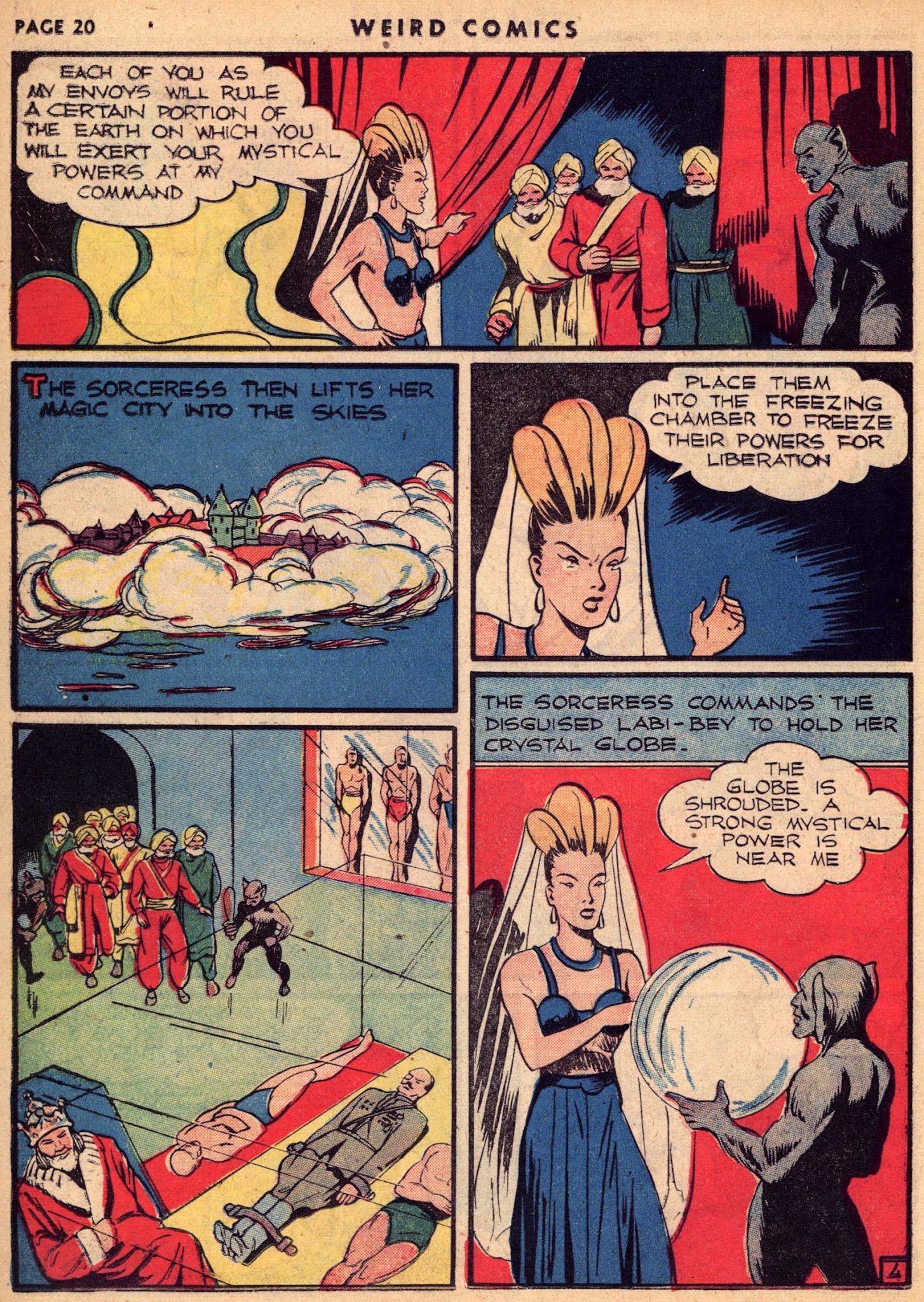 Read online Weird Comics comic -  Issue #5 - 22