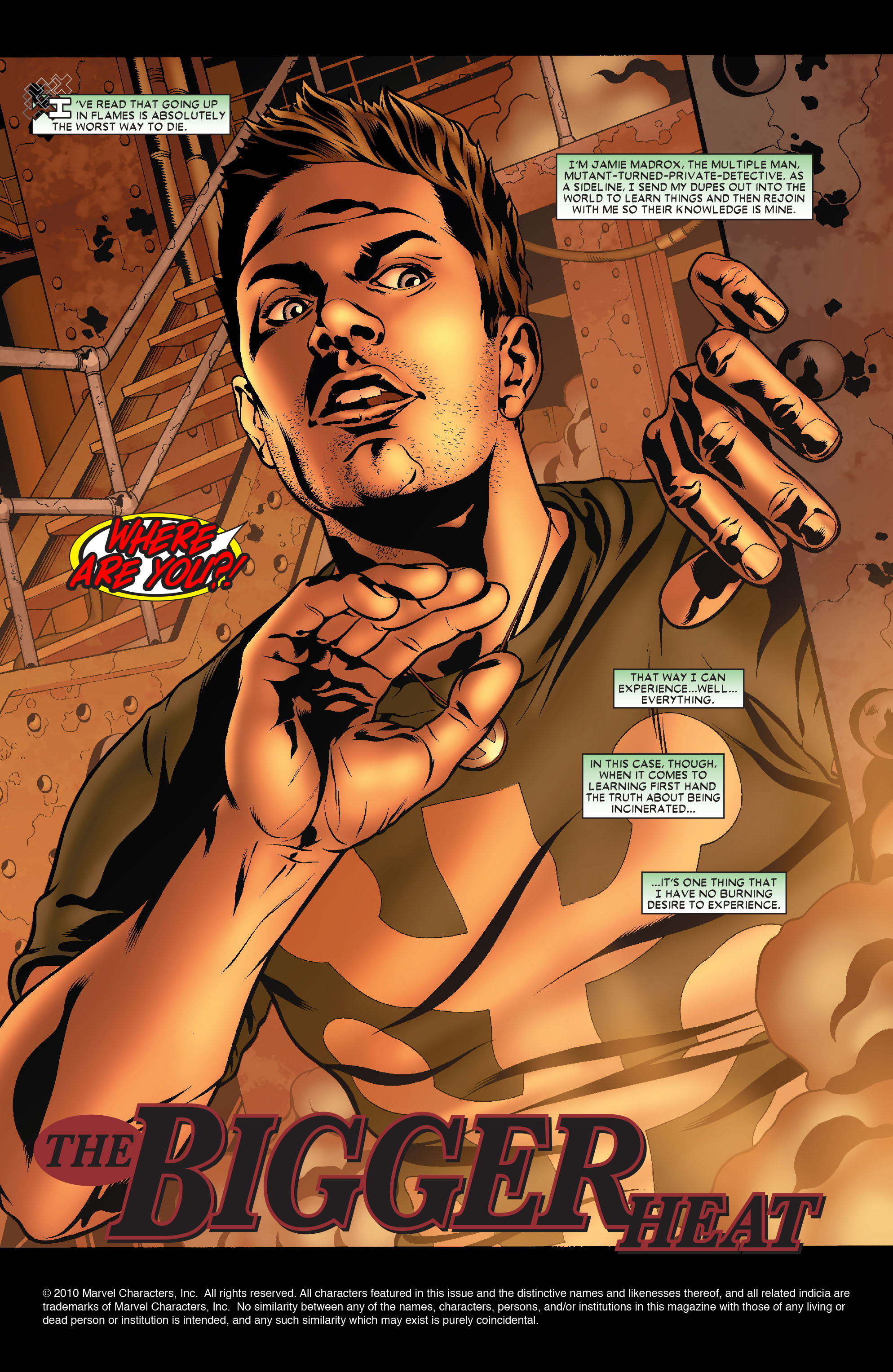 Read online Madrox comic -  Issue #4 - 2