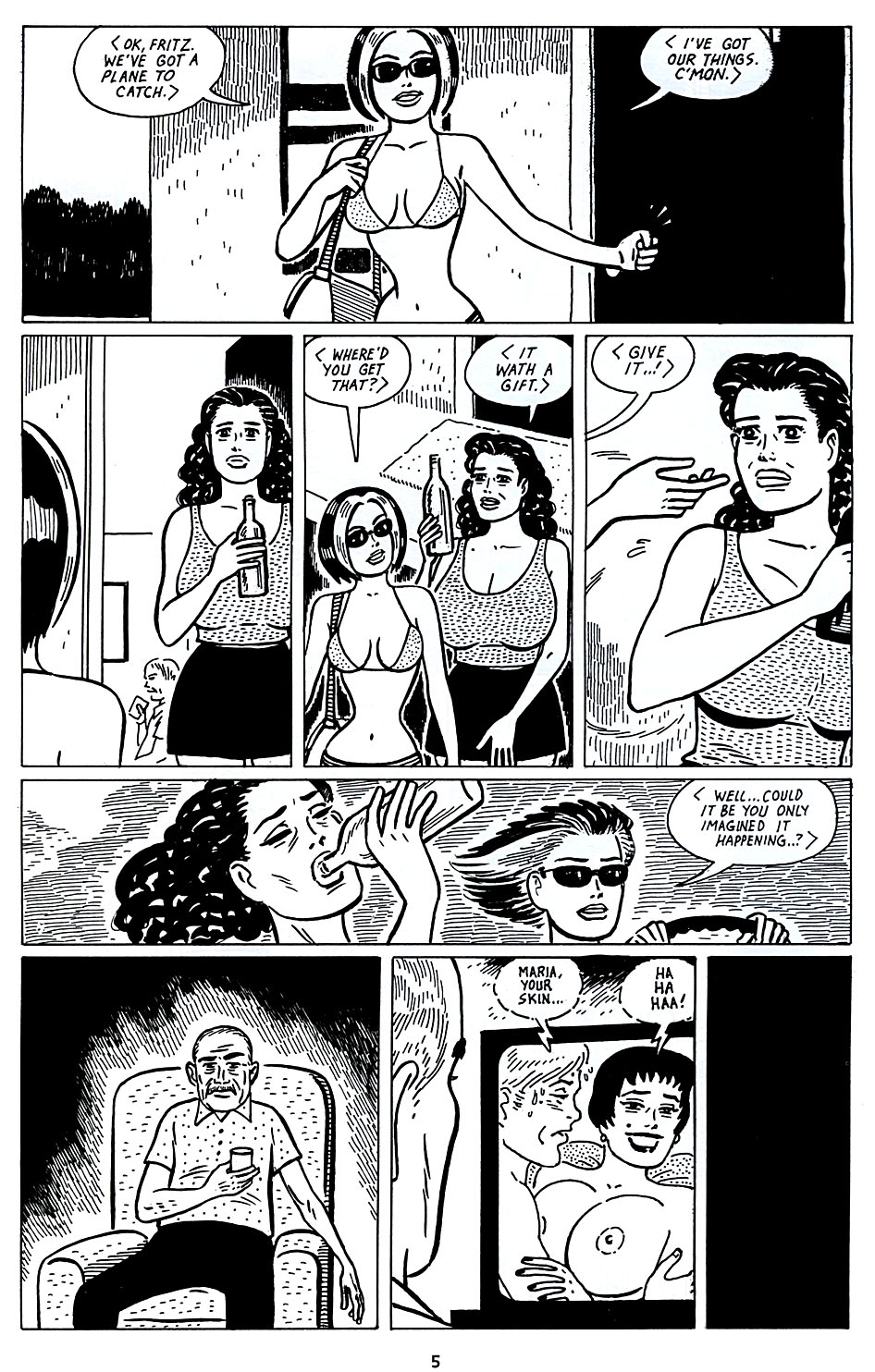 Read online Love and Rockets (2001) comic -  Issue #17 - 7