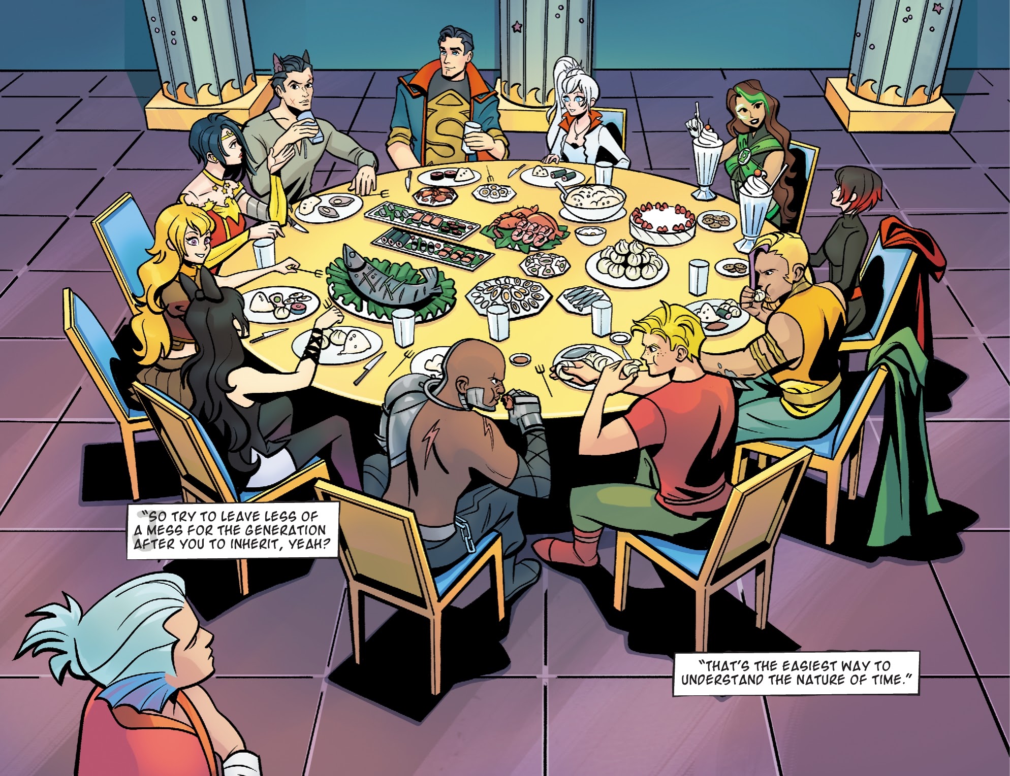 Read online RWBY/Justice League comic -  Issue #10 - 9