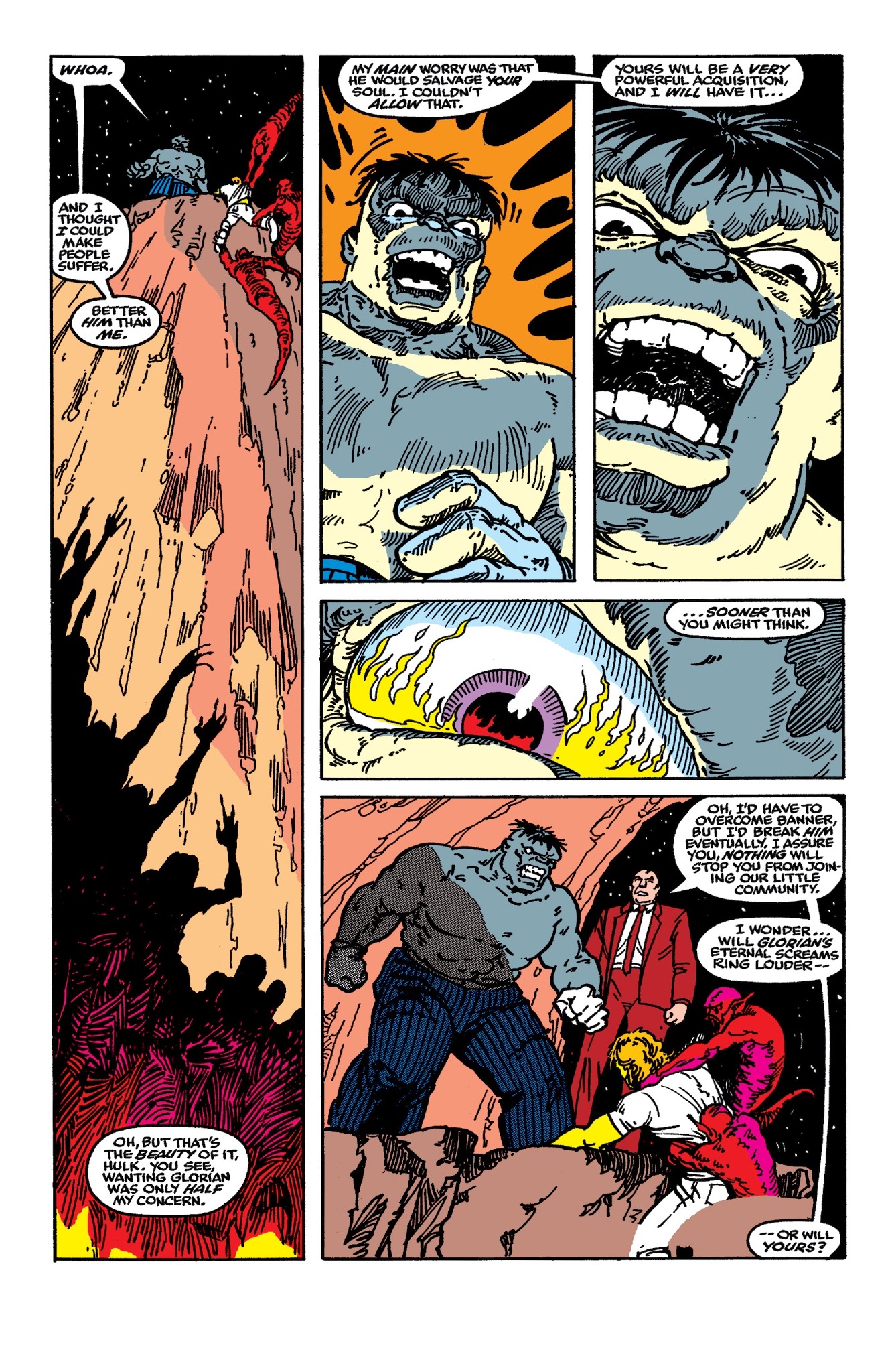 Read online Hulk Visionaries: Peter David comic -  Issue # TPB 4 - 116