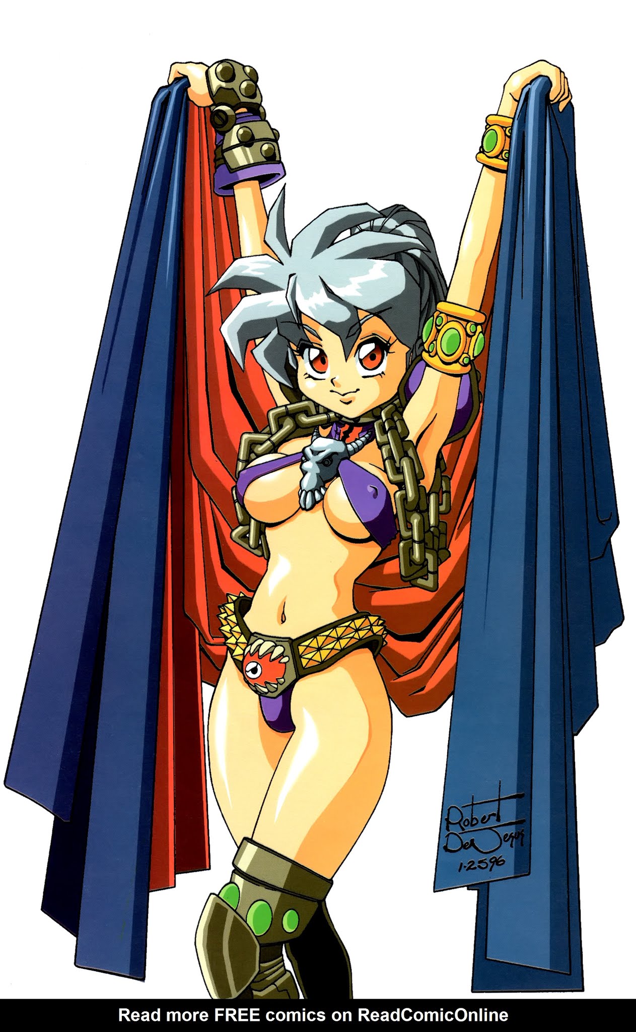 Read online Warrior Nun Areala: Portraits comic -  Issue # Full - 37