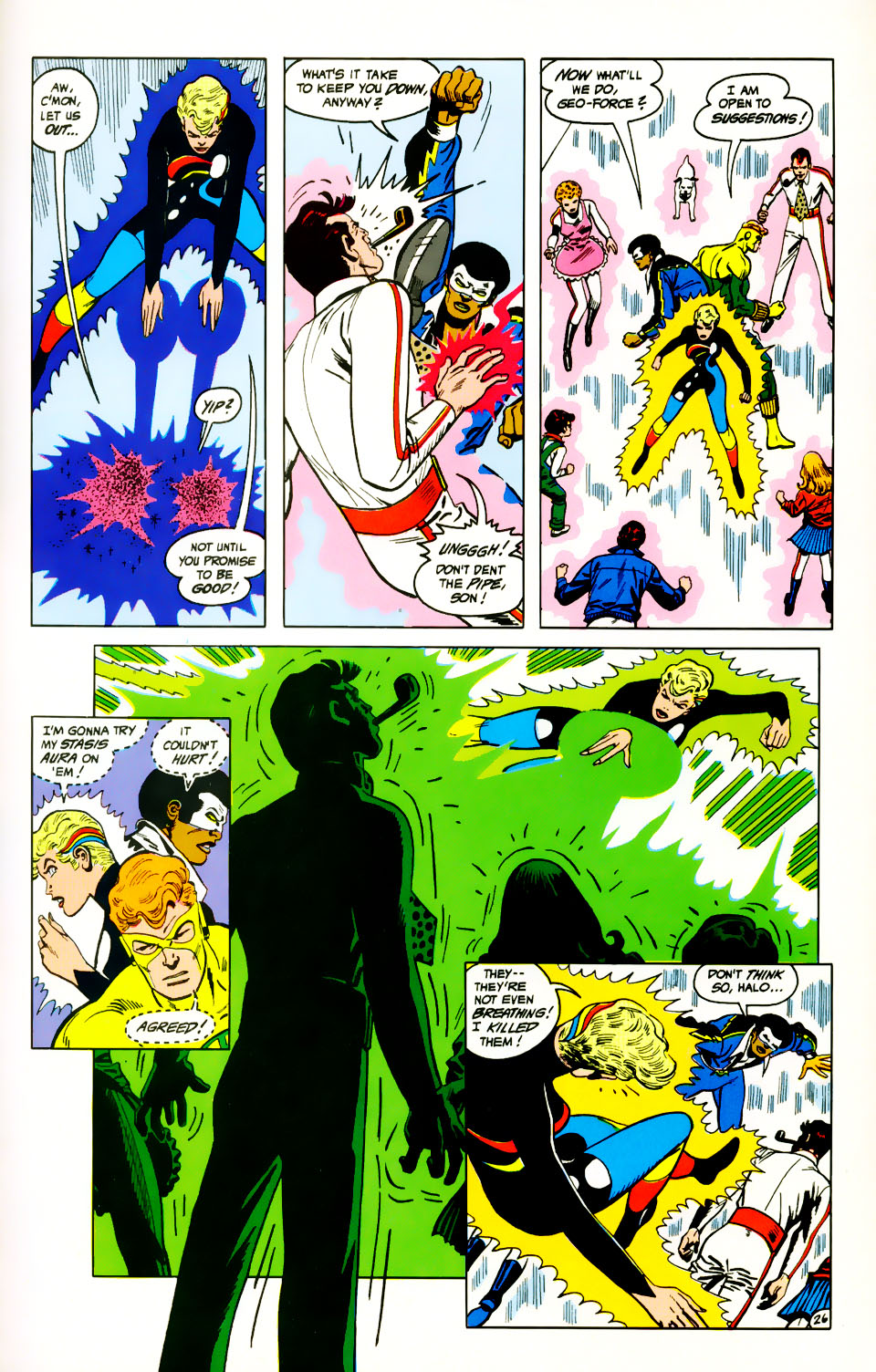 Read online The Outsiders (1985) comic -  Issue #1 - 27
