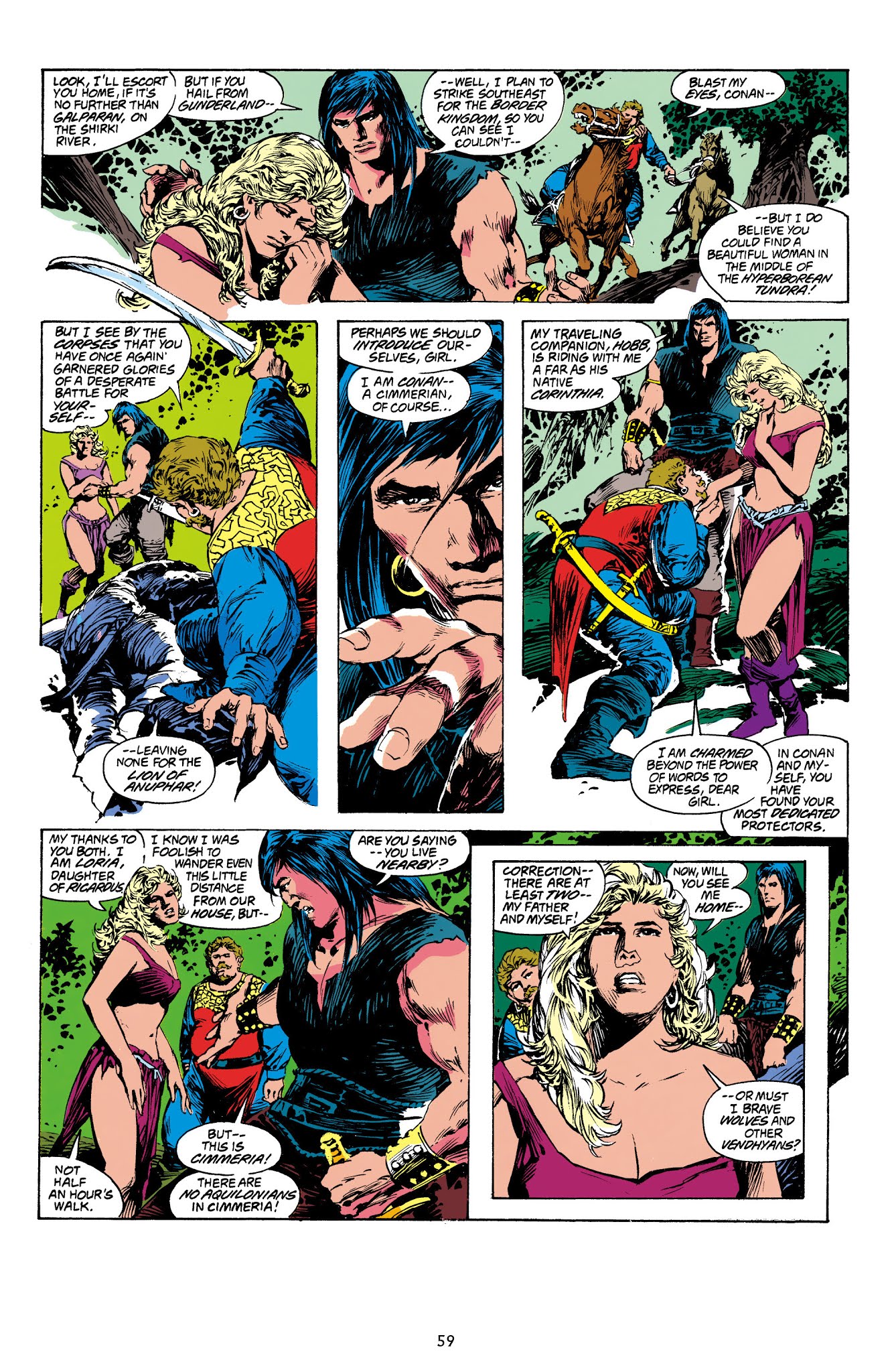 Read online The Chronicles of Conan comic -  Issue # TPB 33 (Part 1) - 61