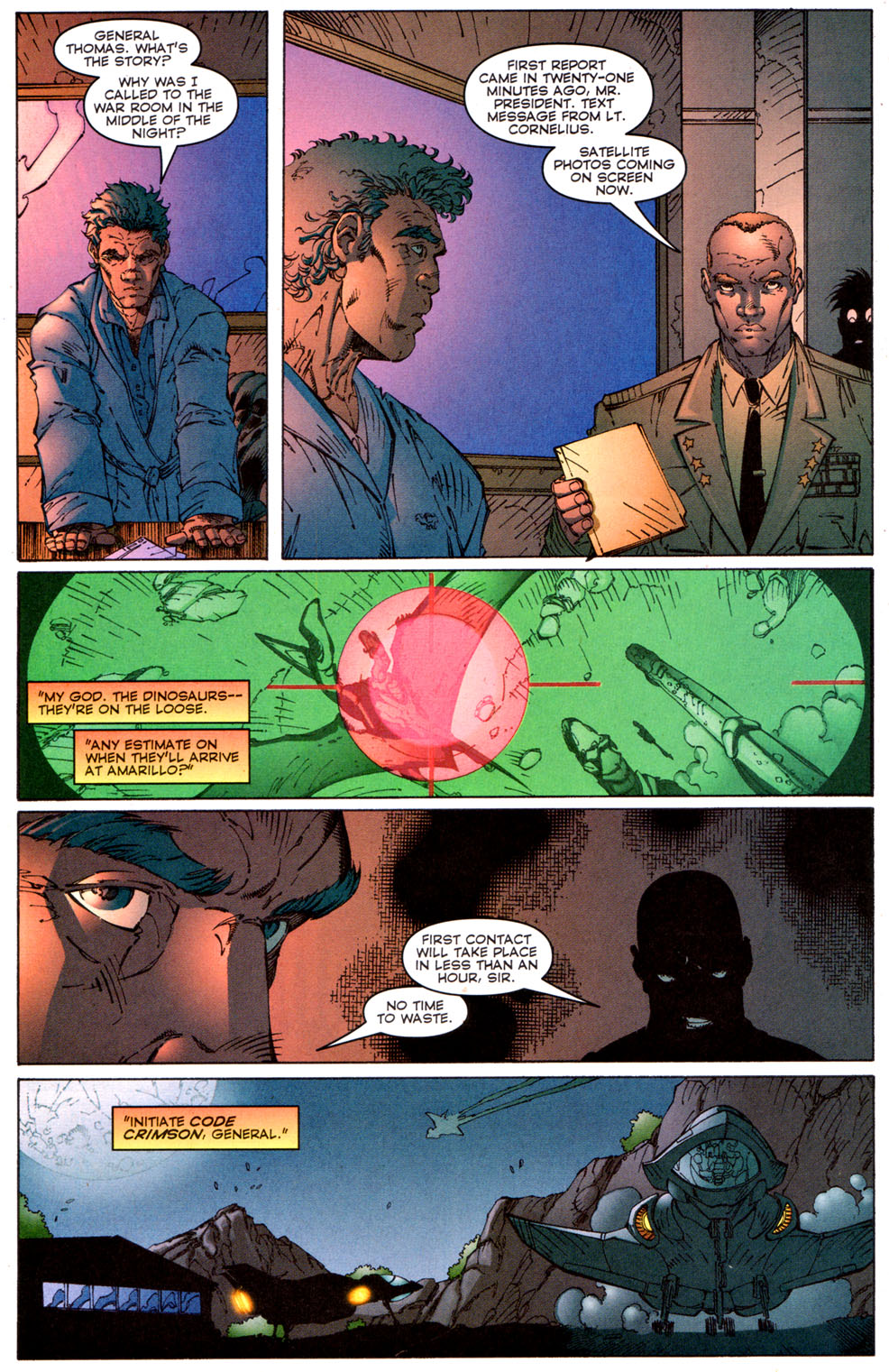 Read online Extinction Event comic -  Issue #4 - 14