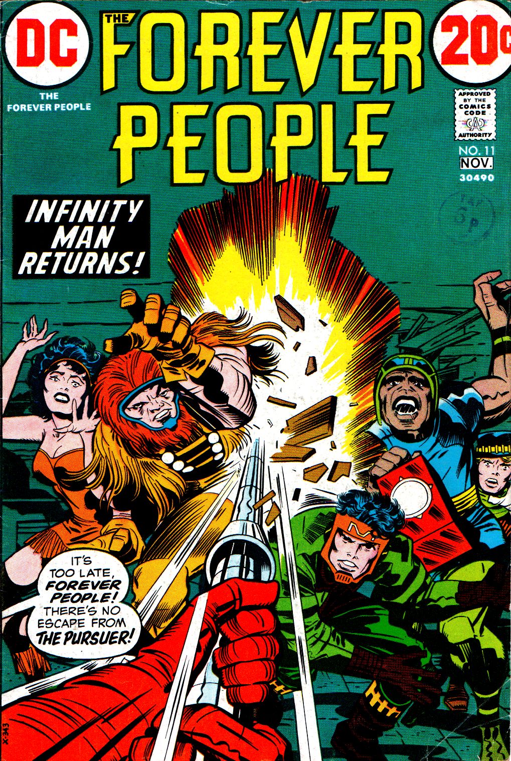 Read online Forever People (1971) comic -  Issue #11 - 1