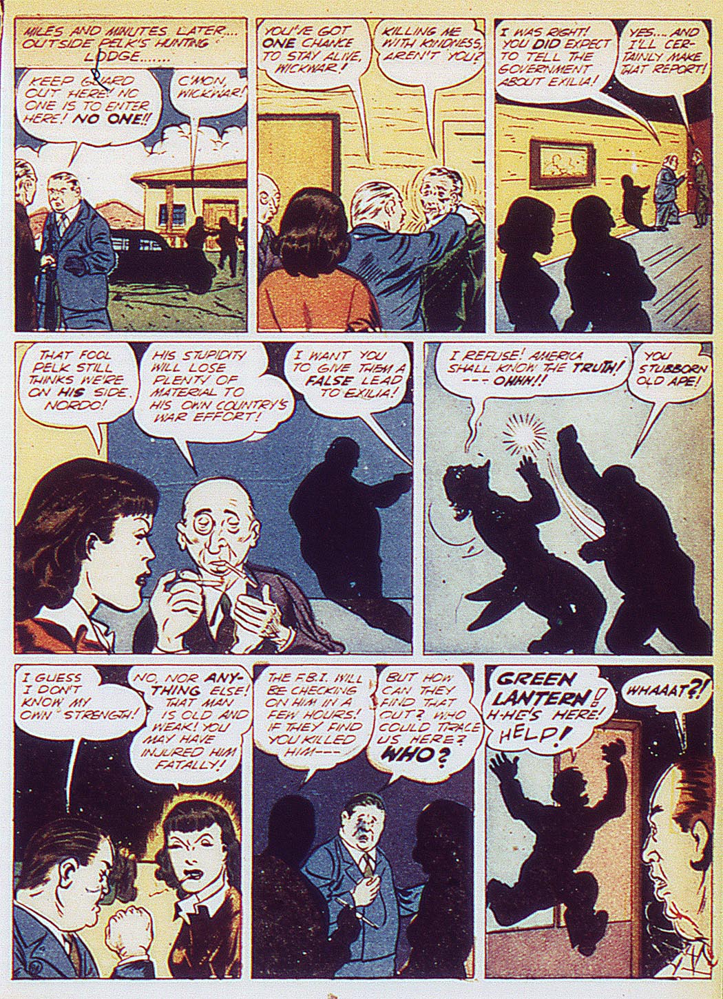 Read online Green Lantern (1941) comic -  Issue #6 - 11